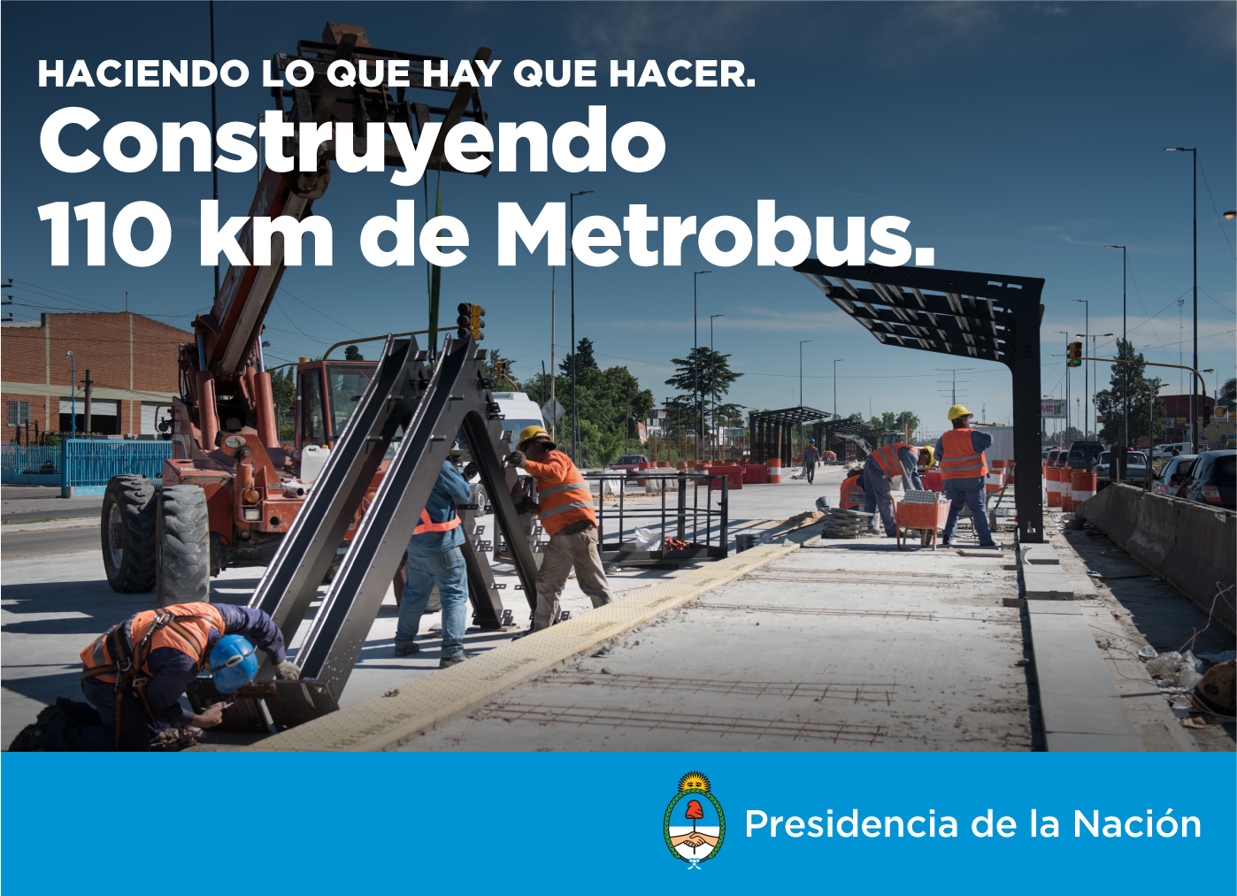 Construcción de Metrobus