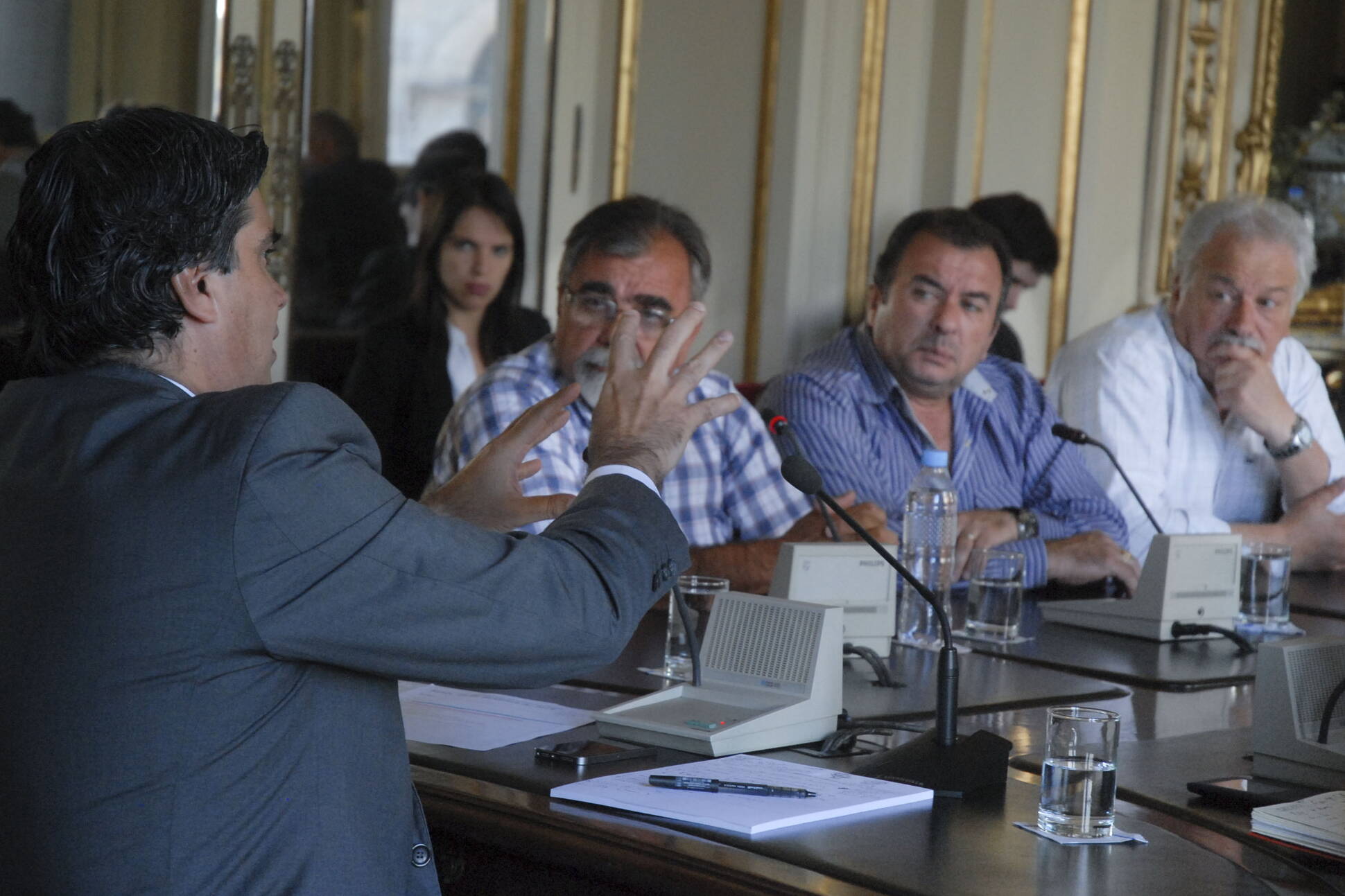 El Jefe de Gabinete reunido con el Sindicato de Petroquímicos