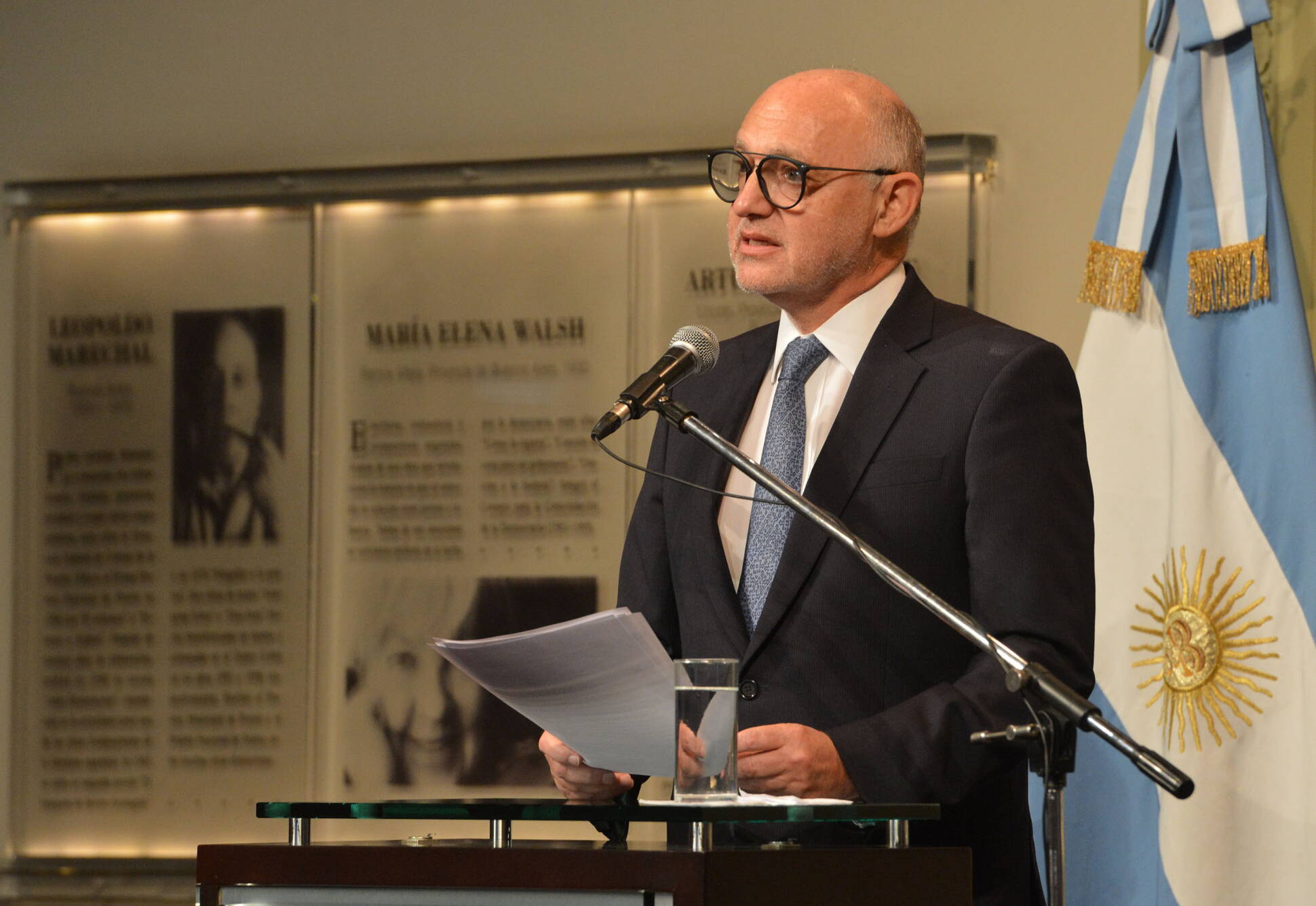 El canciller Timerman brinda una conferencia en Casa de Gobierno
