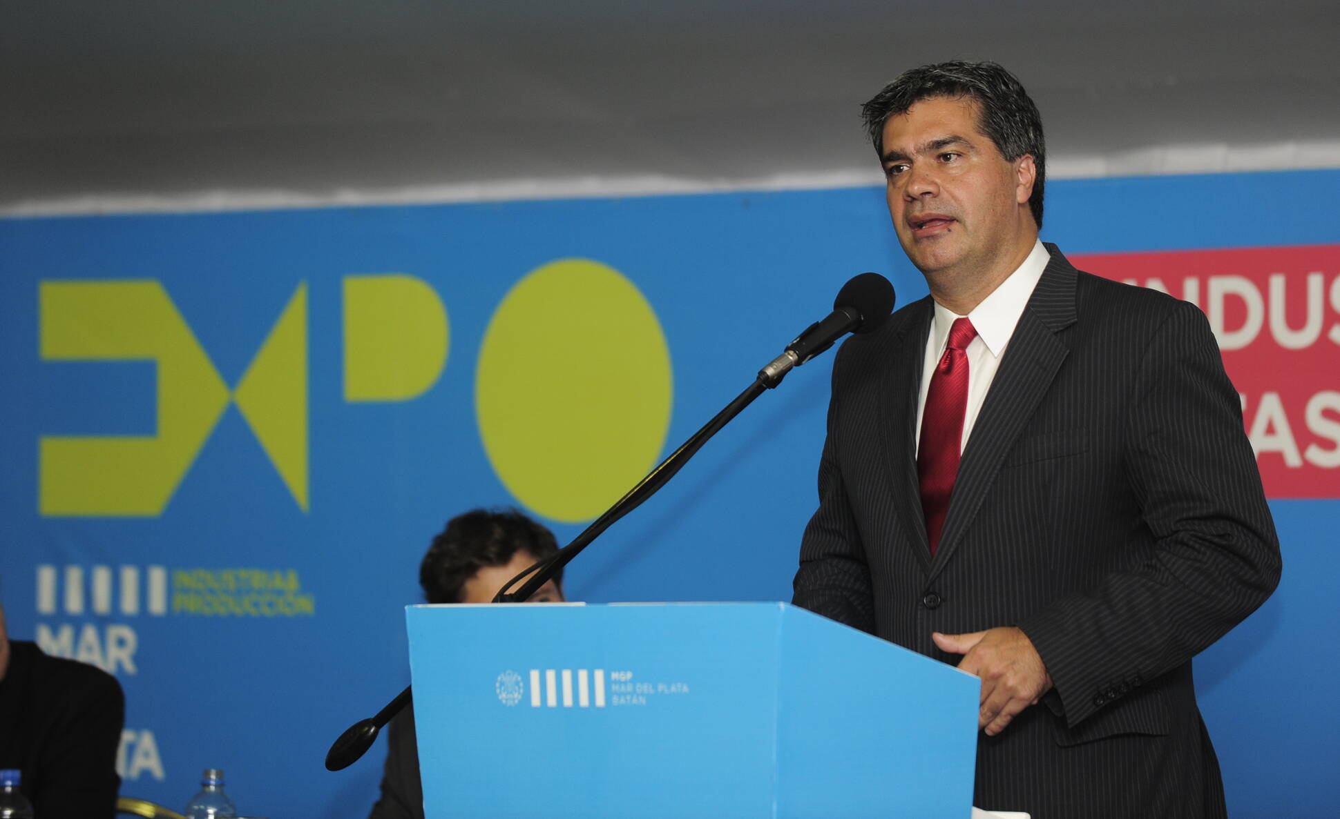 Capitanich defendió la política de sustitución de importaciones al inaugurar la Exposición Industrial de Mar del Plata