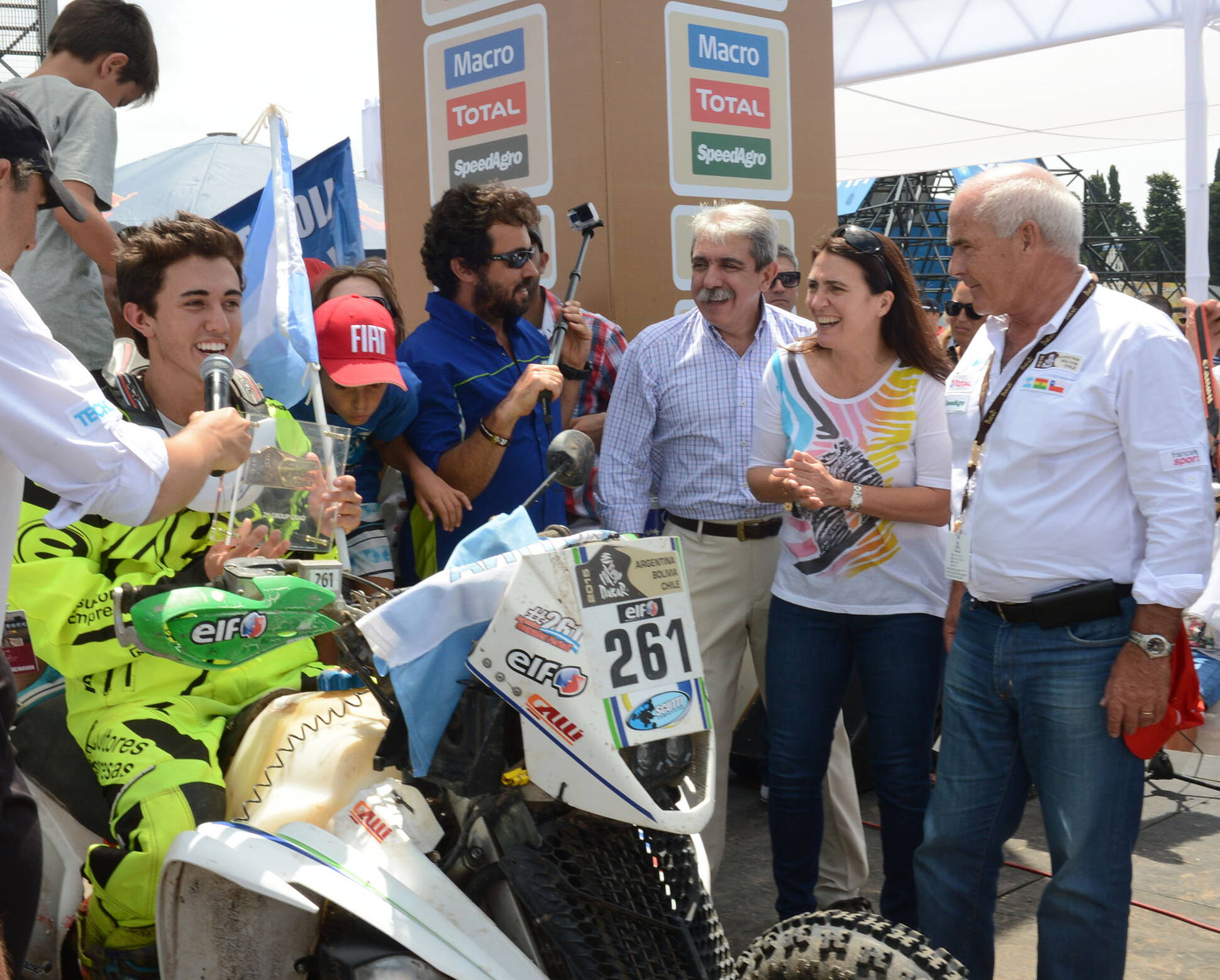 Llegada del Dakar a Buenos Aires