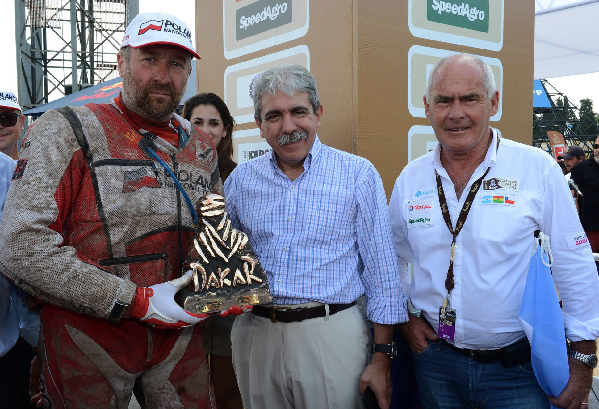 Llegada del Dakar a Buenos Aires