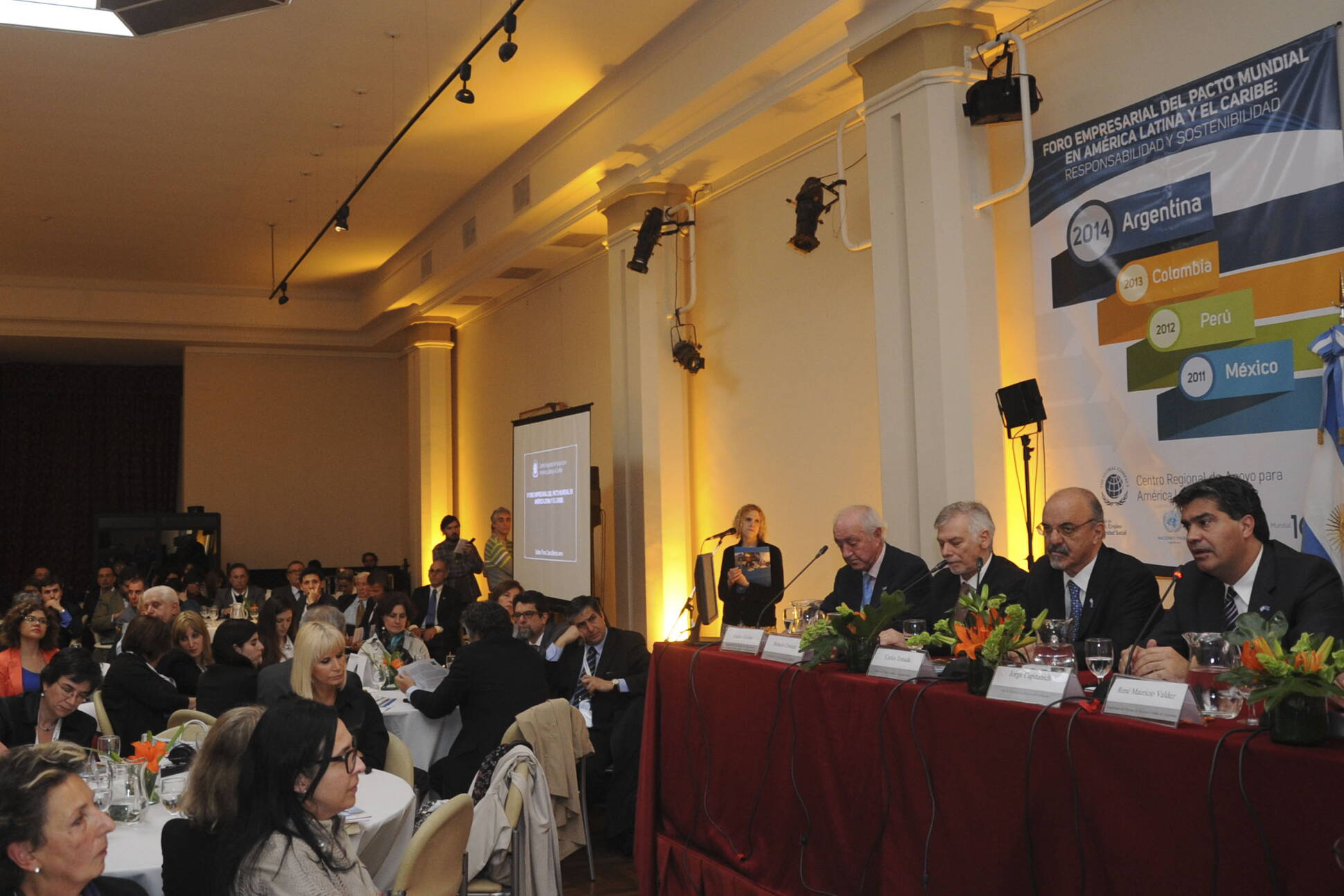 El Jefe de Gabinete expone en el IV Foro Empresarial del Pacto Mundial en América Latina y el Caribe