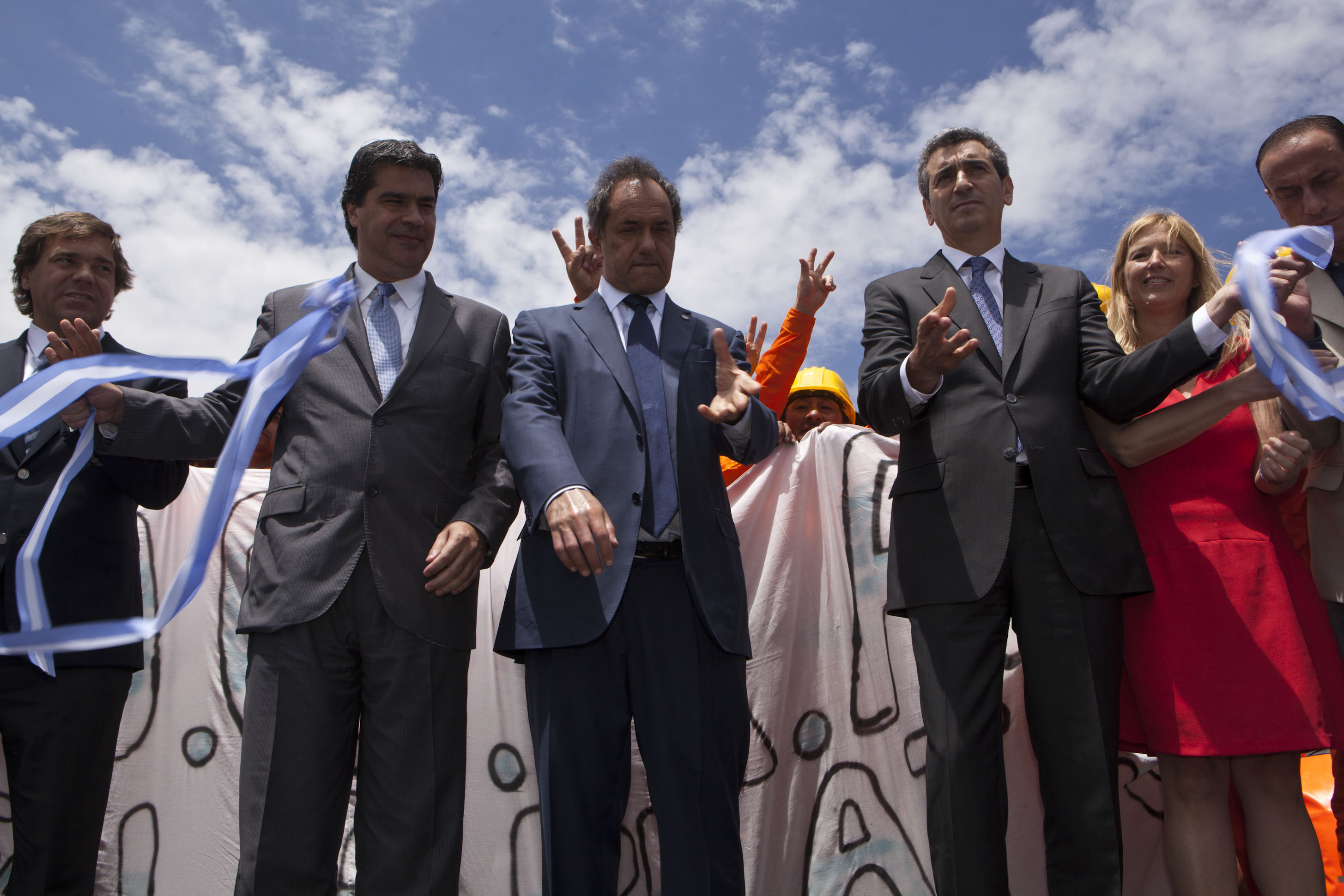 El Jefe de Gabinete participó en San Vicente del acto por el Día de la Construcción
