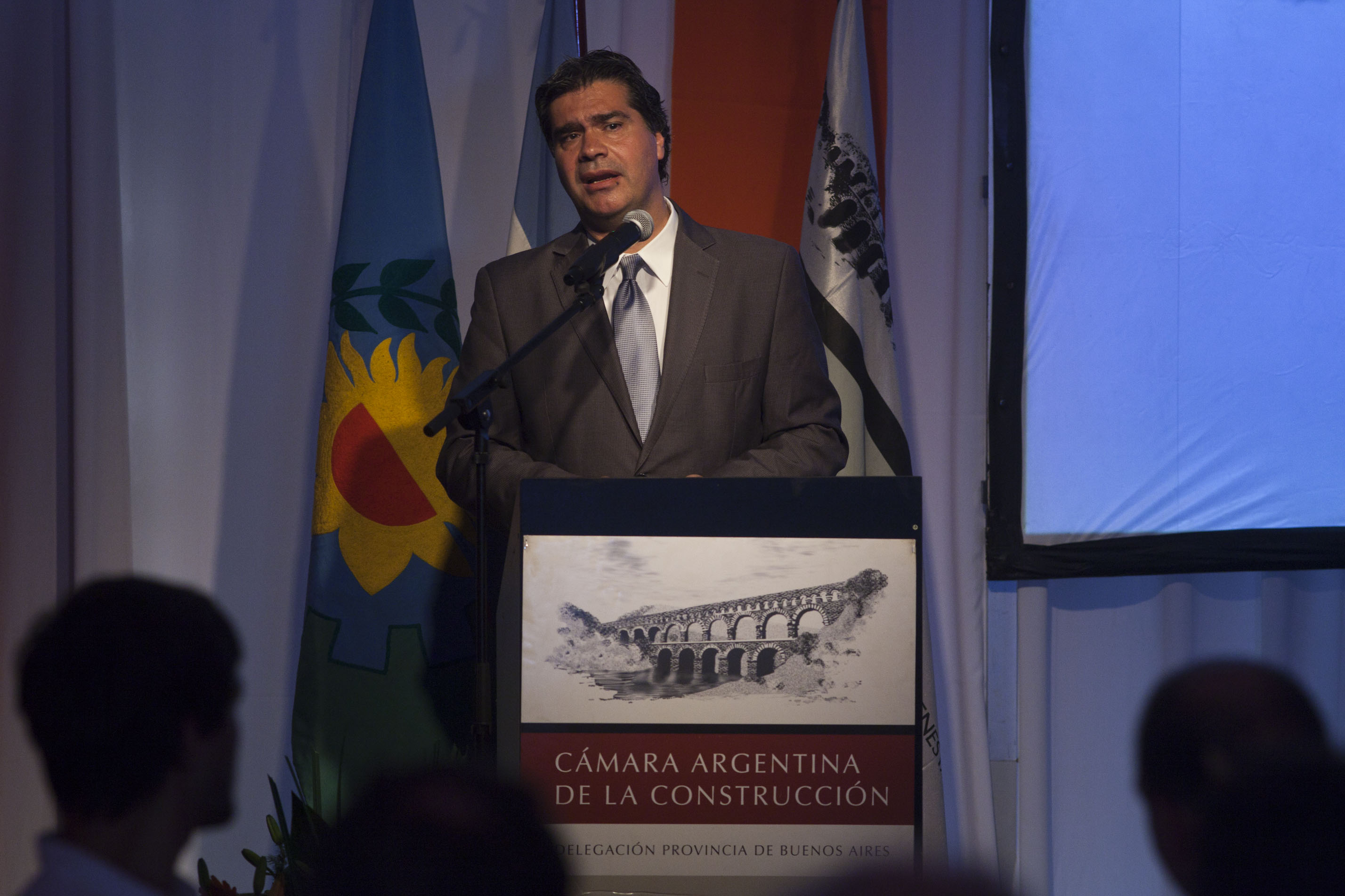 El Jefe de Gabinete participó en San Vicente del acto por el Día de la Construcción