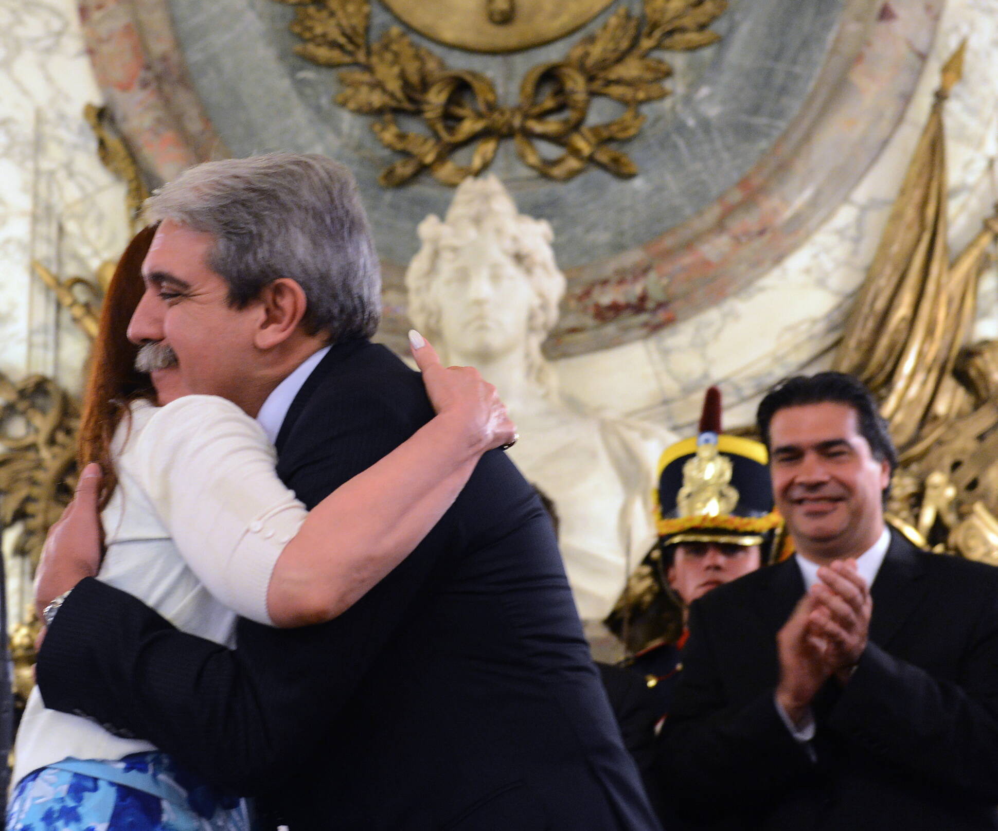 La Presidenta toma juramento a Aníbal Fernández