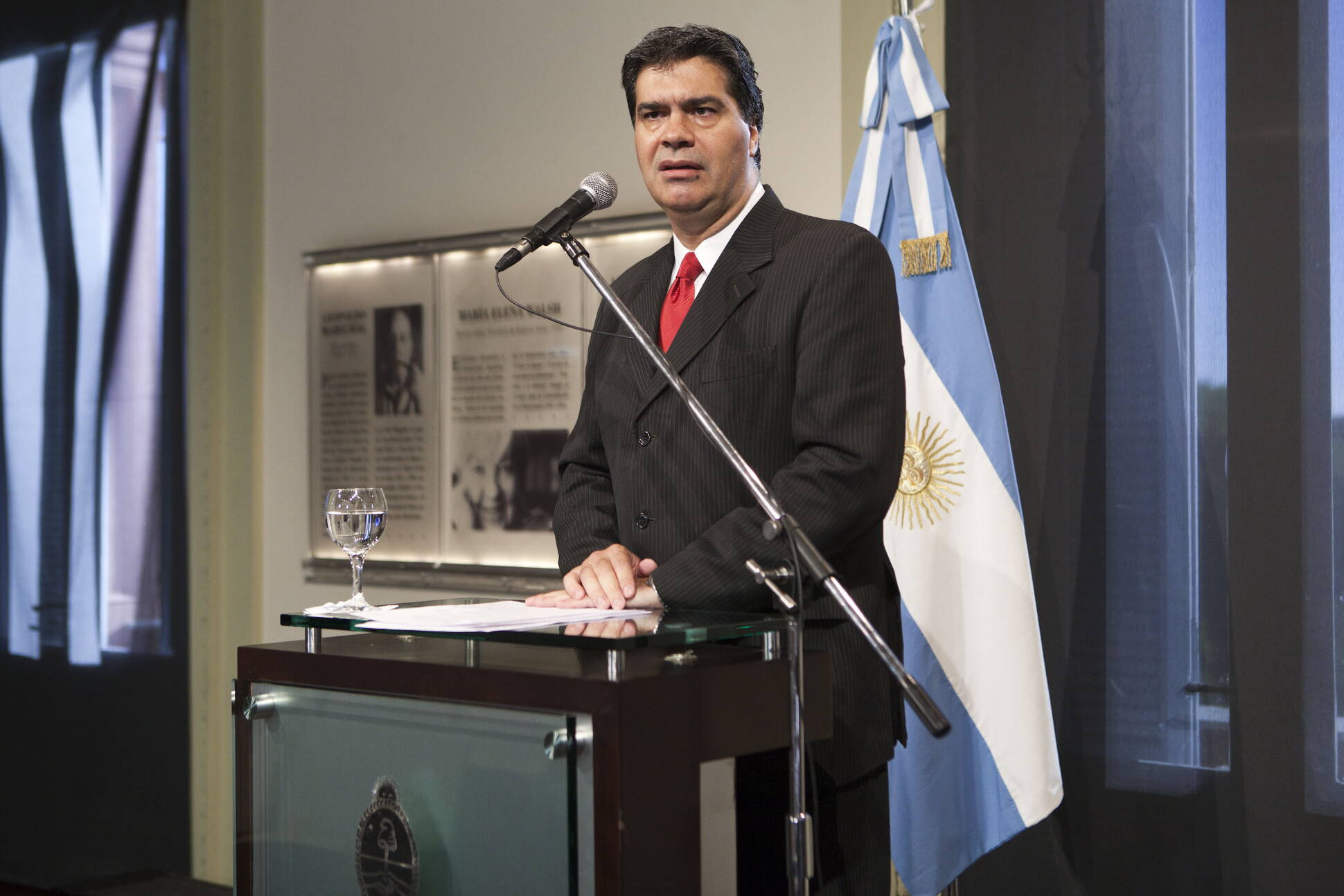 Declaraciones del jefe de Gabinete, en Casa Rosada 29 de enero de 2015
