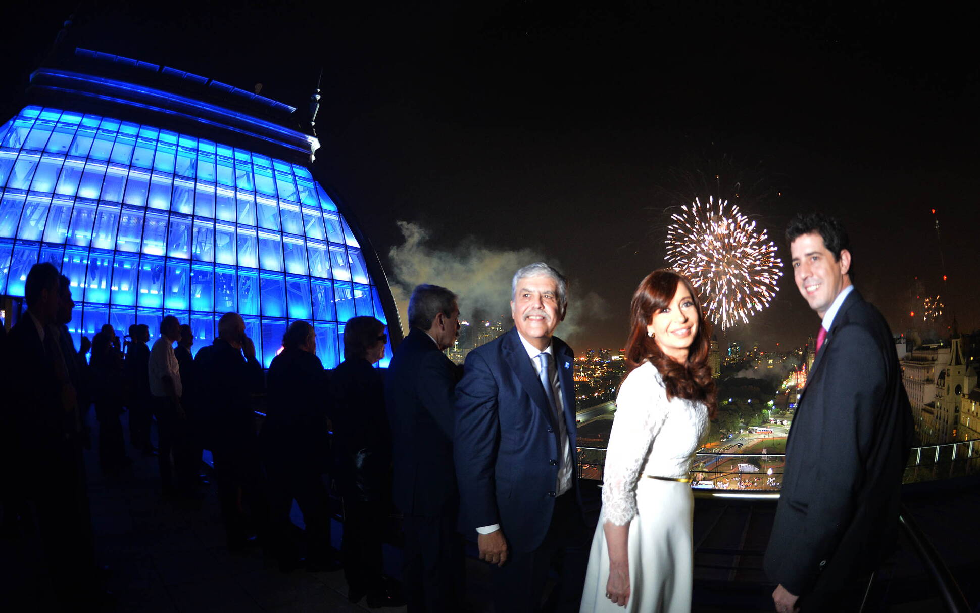 Cristina Fernández inaugura el Centro Cultural Kirchner