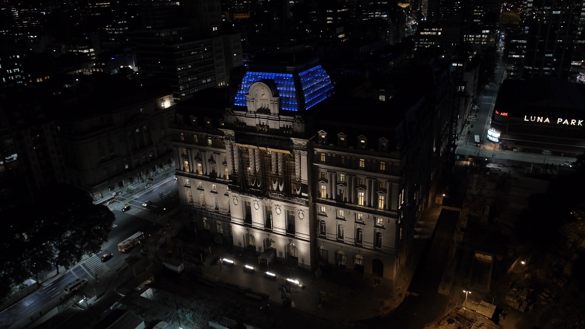 Imagen del Palacio de Correos y Telecomunicaciones.