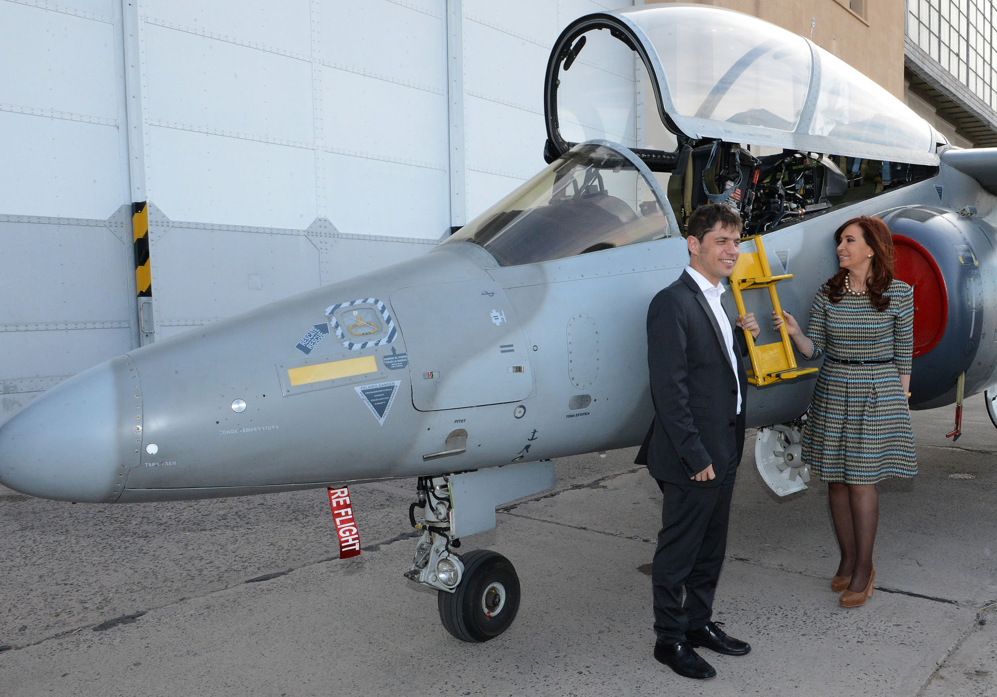 Cristina Fernández y Axel Kicillof en Mendoza