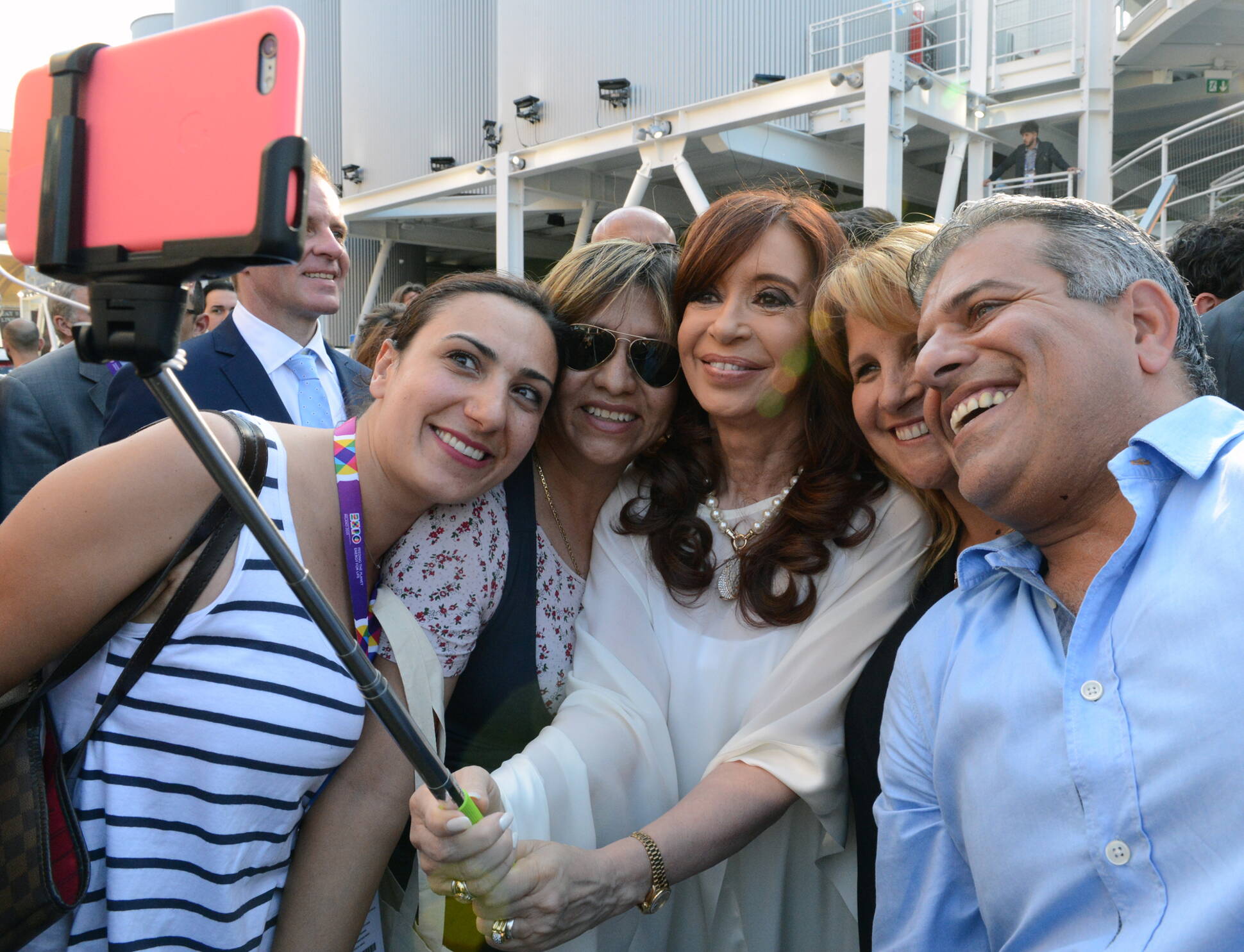 Cristina Fernández en la Expo Milán 2015