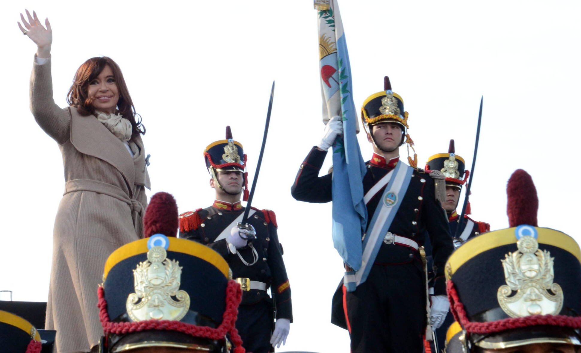 La Presidenta en Rosario, en la conmemoración del Día de la Bandera