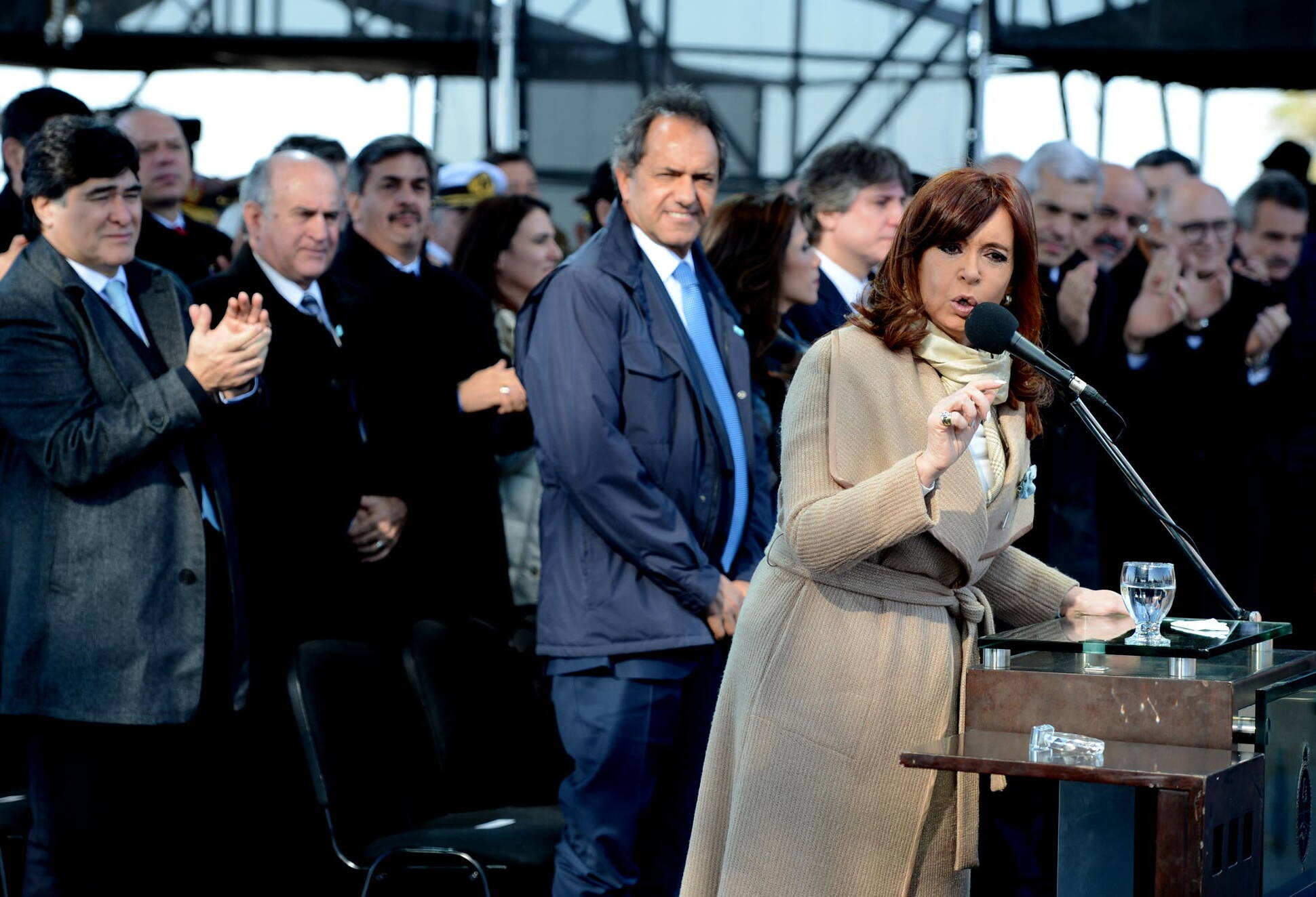 La Presidenta en Rosario, en la conmemoración del Día de la Bandera