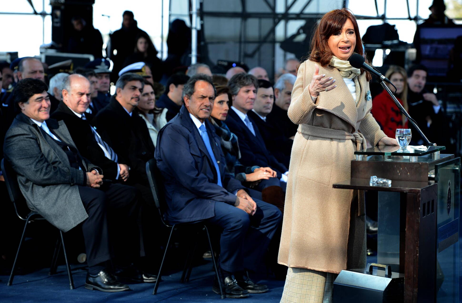La Presidenta en Rosario, en la conmemoración del Día de la Bandera