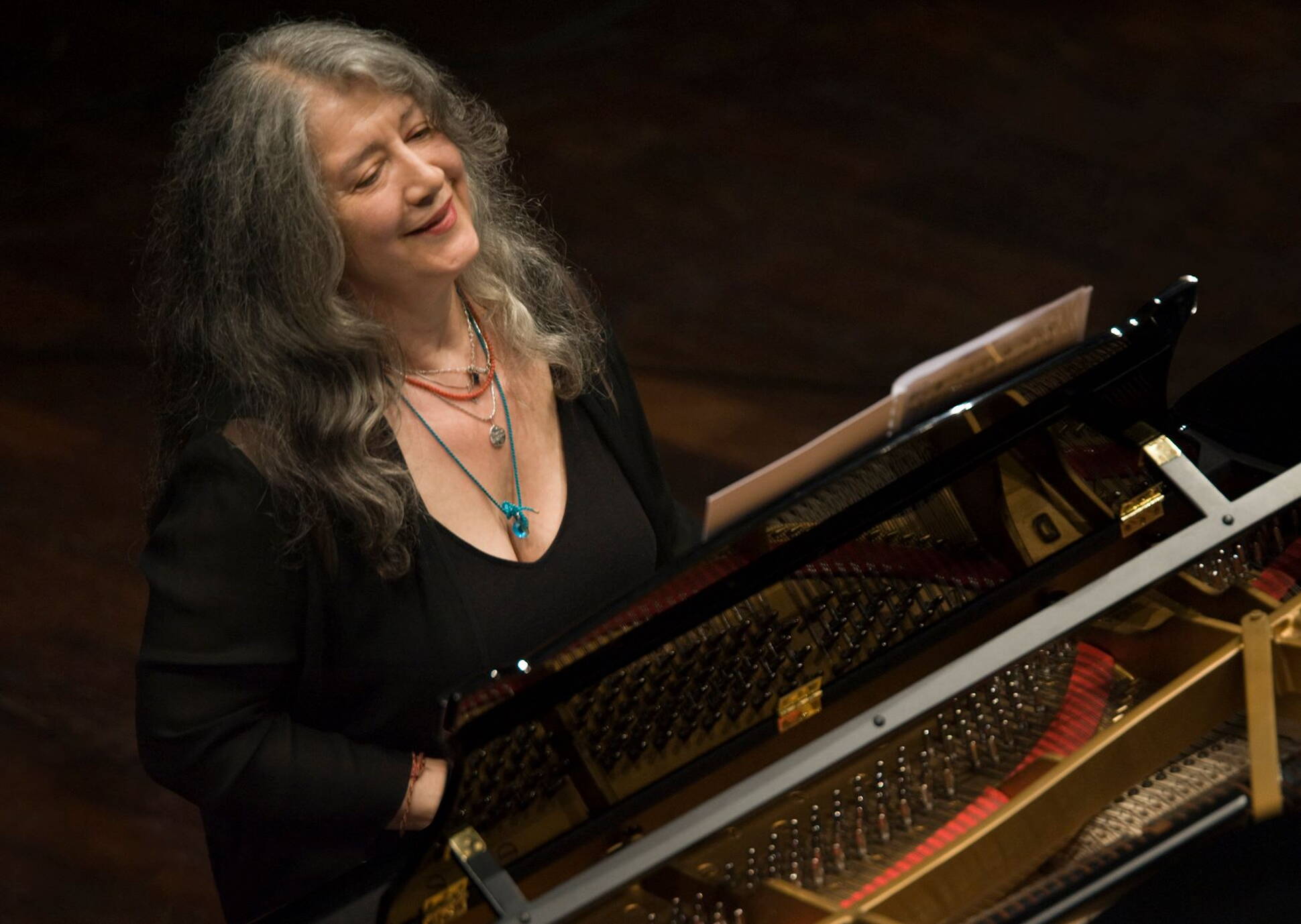 La pianista argentina Martha Argerich
