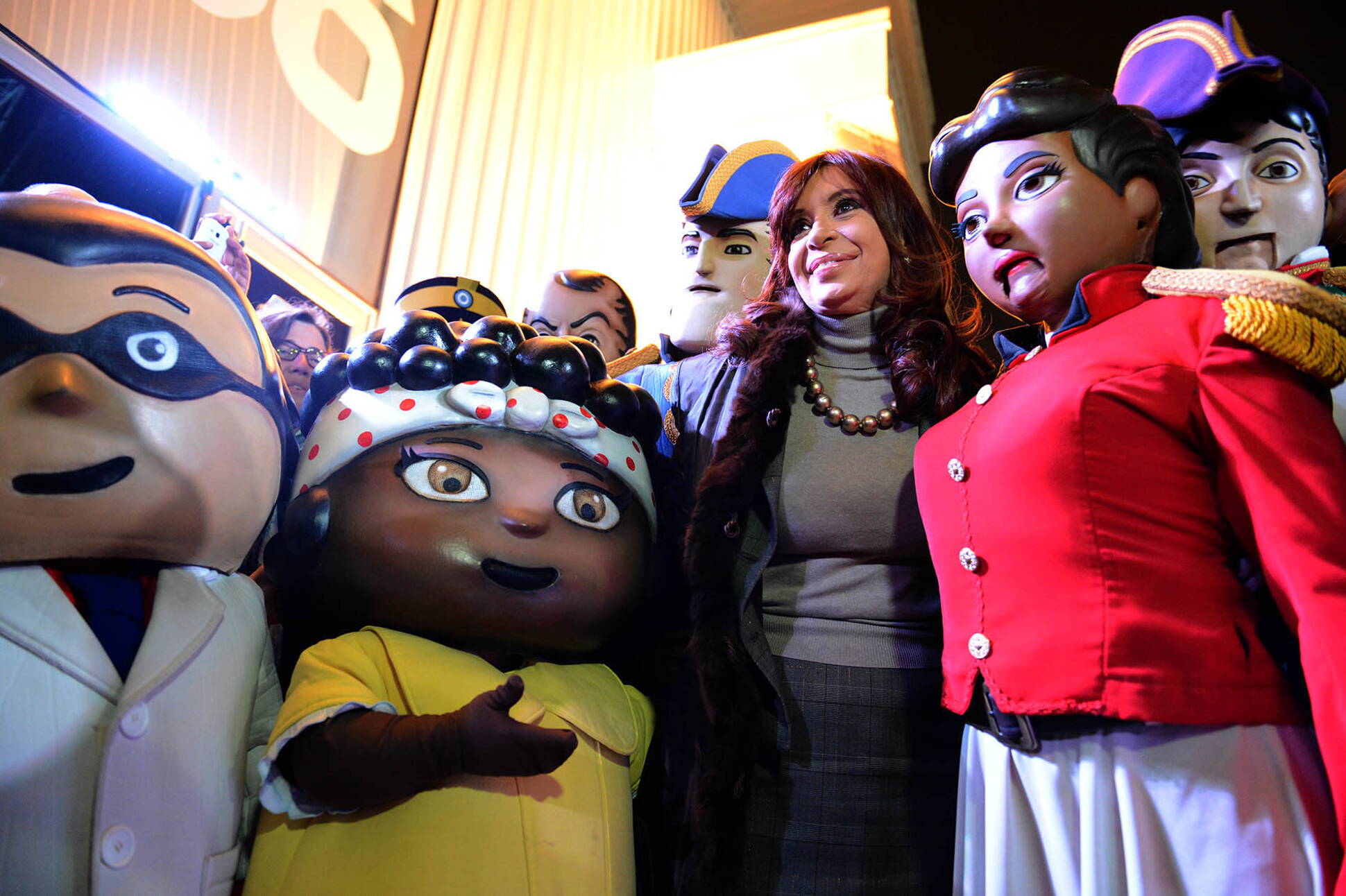 Cristina Fernández en Tecnópolis