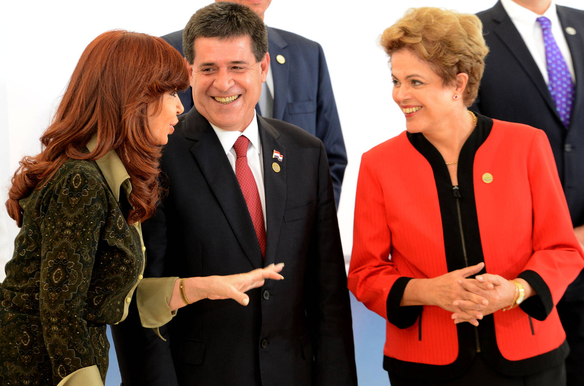Cristina Fernández, Horacio Cartes y Dilma Rousseff