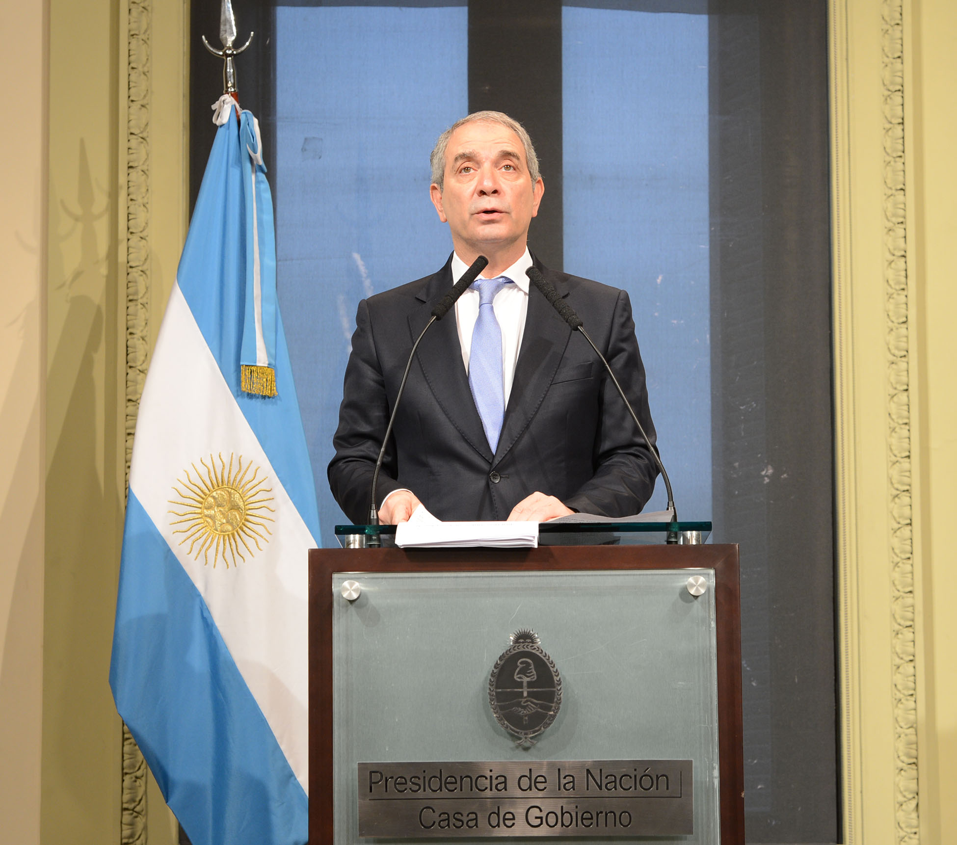 Julio Alak en Casa de Gobierno