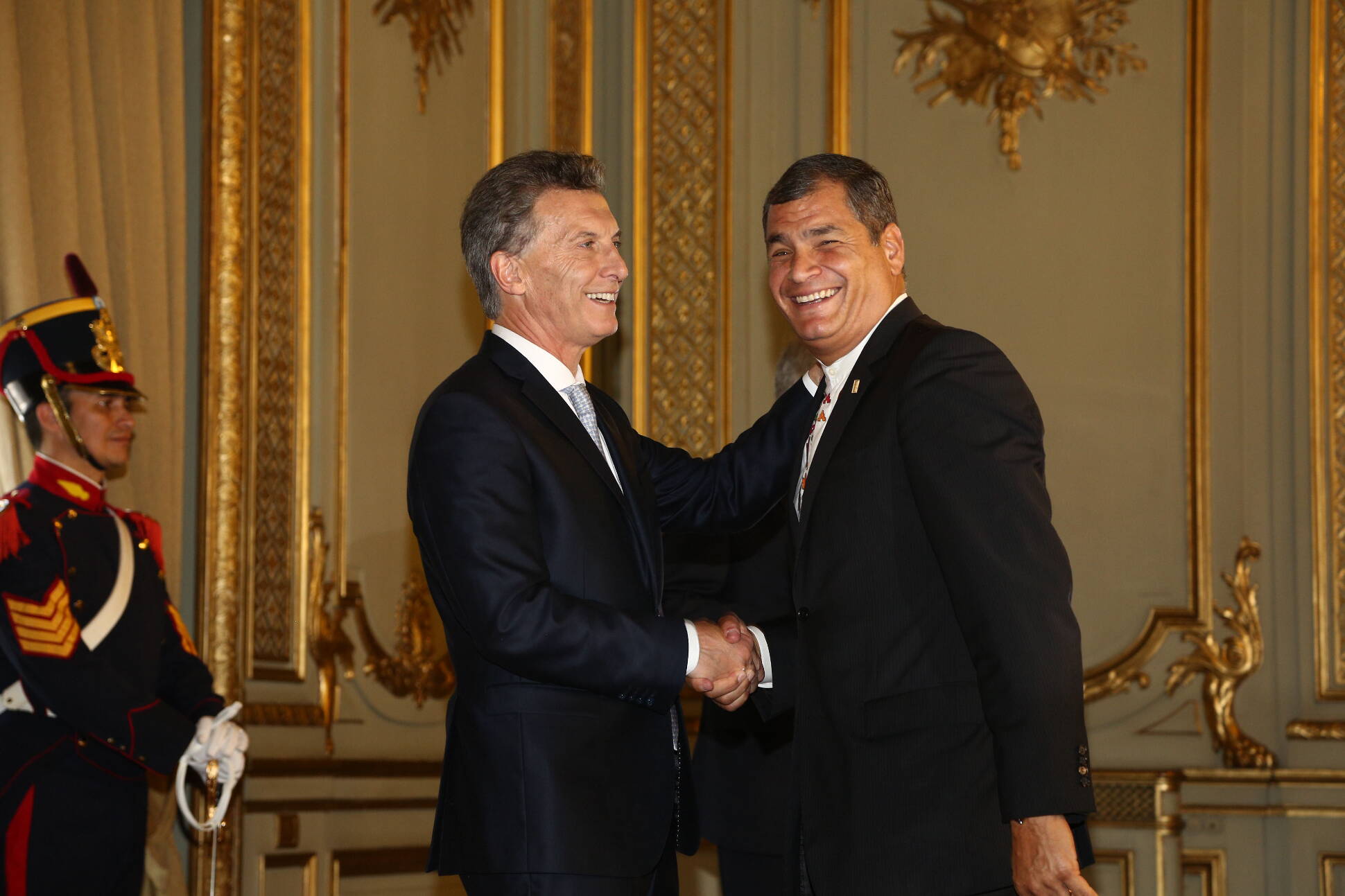 Mauricio Macri y Rafael Correa
