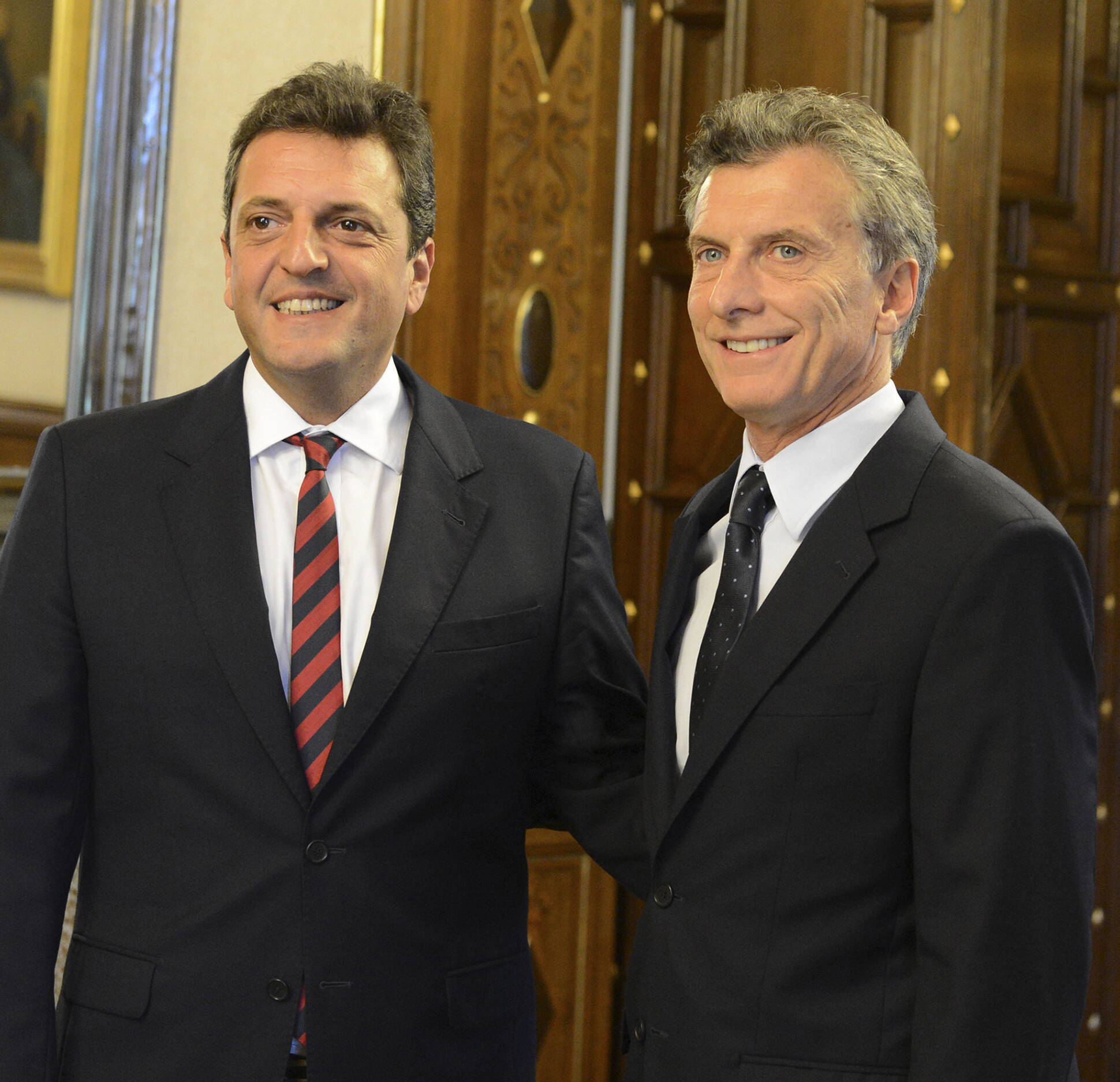 Mauricio Macri y Sergio Massa