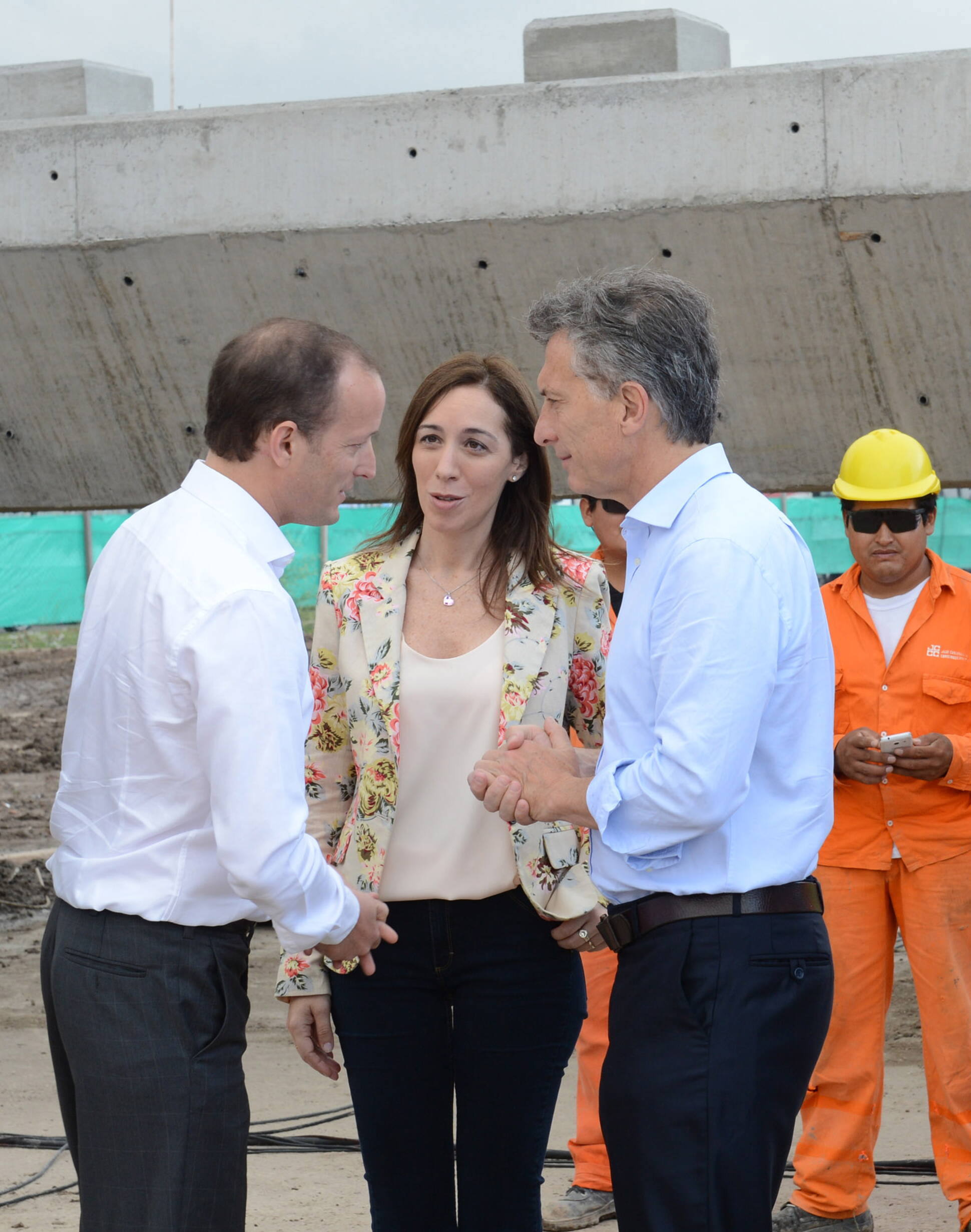 El Presidente anunció la segunda etapa de las obras del viaducto a Puente La Noria.