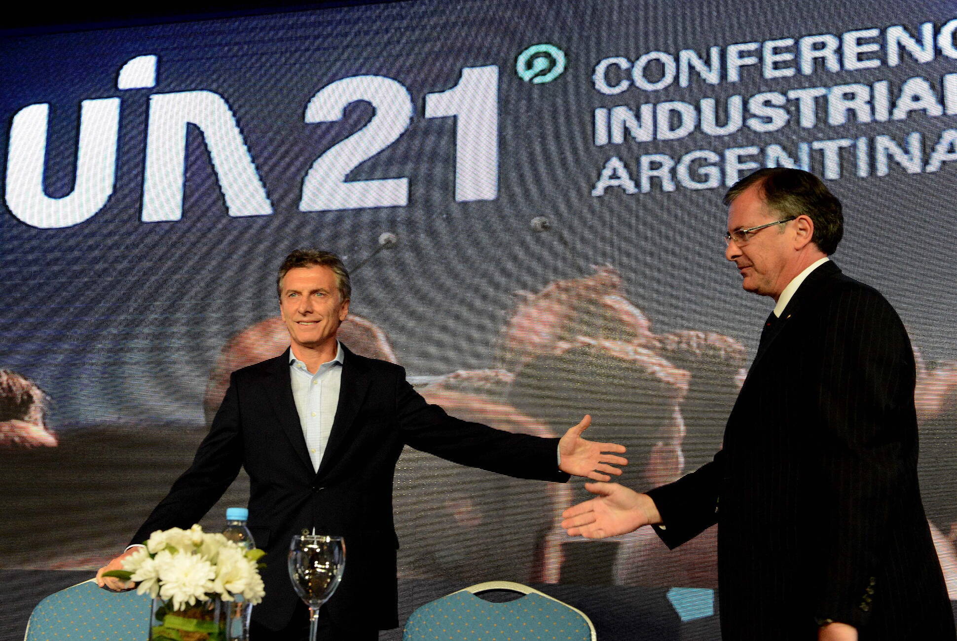 Mauricio Macri en la Conferencia Anual de la UIA