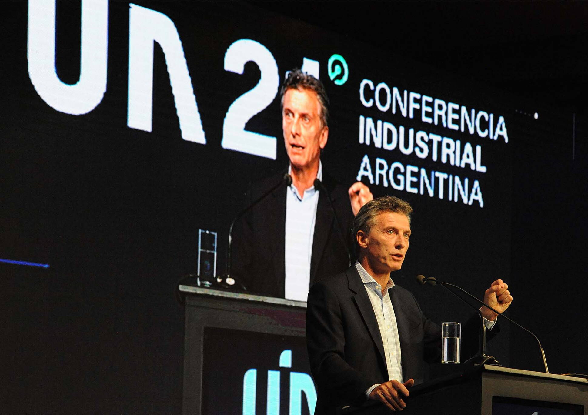 Mauricio Macri en la Conferencia Anual de la UIA