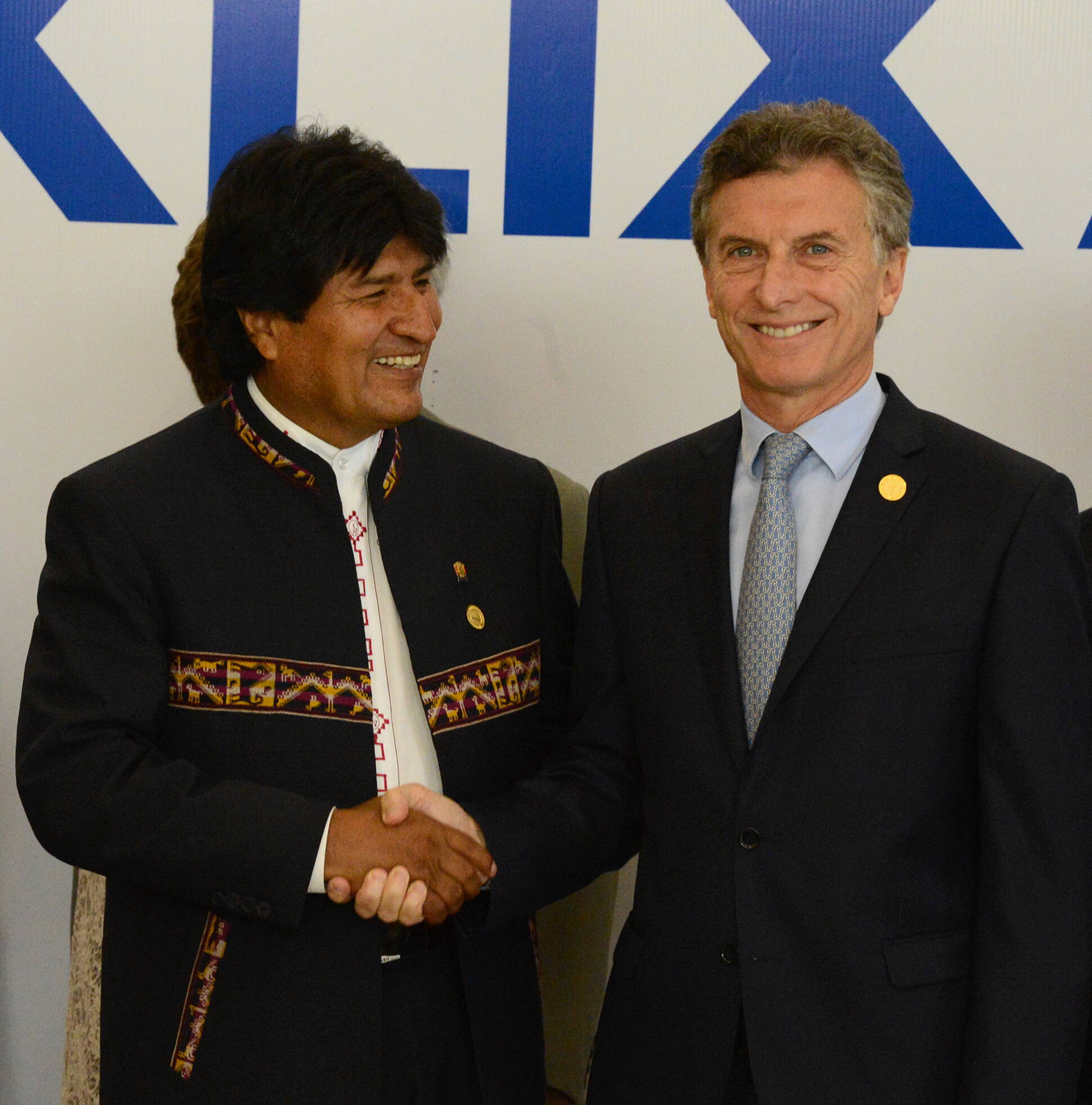 Mauricio Macri y Evo Morales