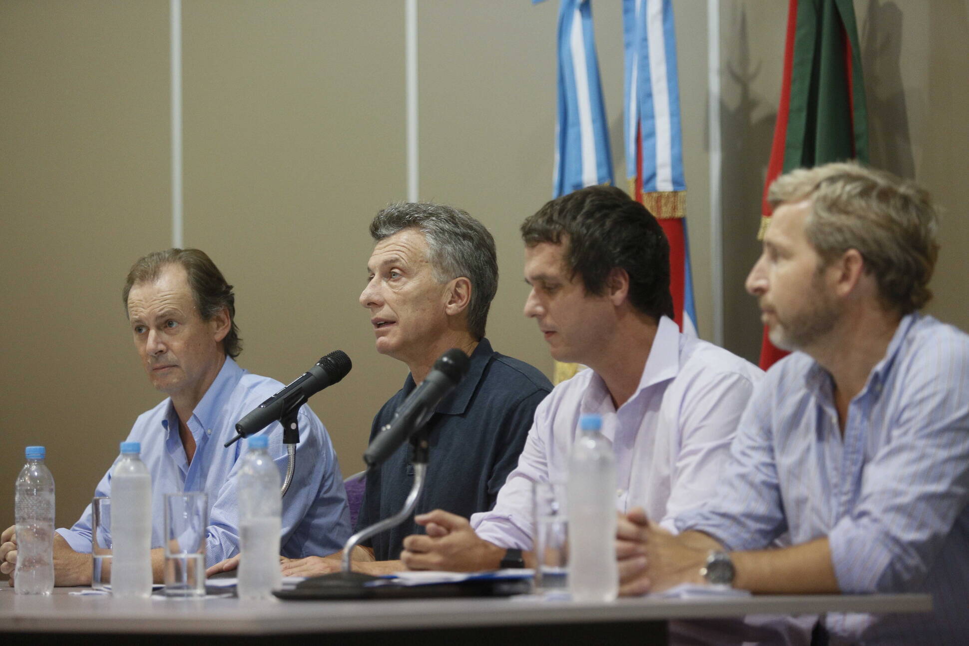 El Presidente Mauricio Macri ofreció una conferencia de prensa, en Entre Ríos.