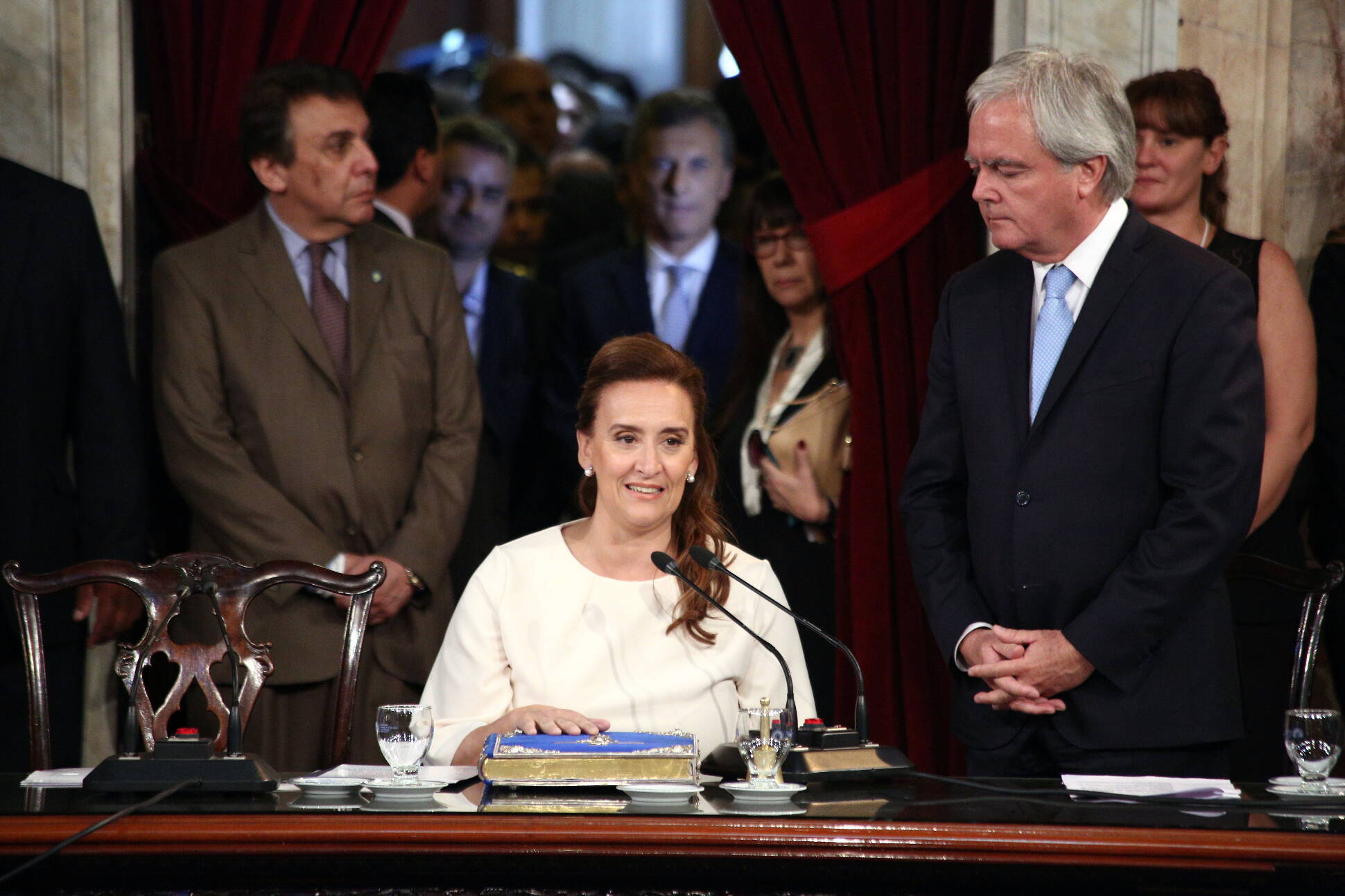 Gabriela Michetti jura como vicepresidenta de la Nación