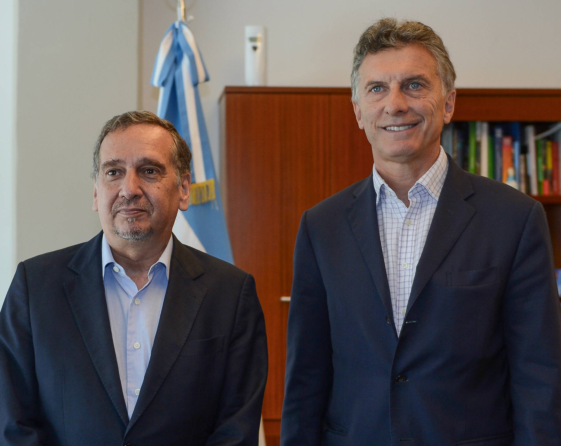 Mauricio Macri y Lino Barañao