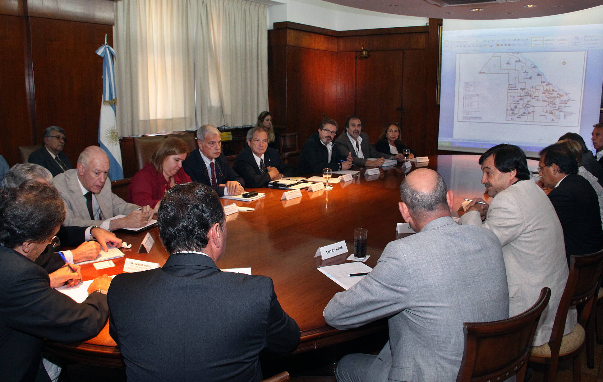 Jorge Lemus con ministros de Salud provinciales