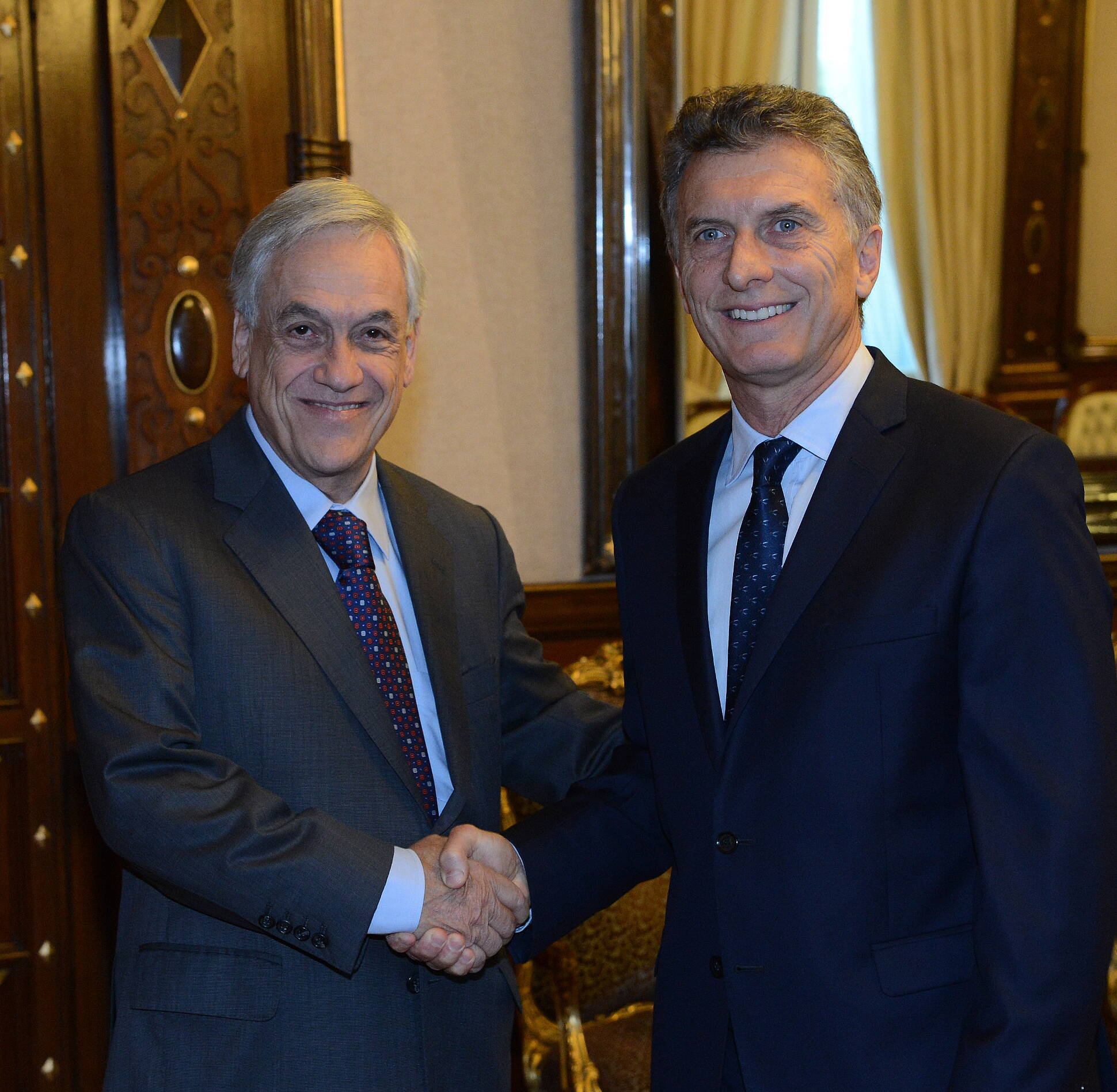 Mauricio Macri y Sebastián Piñera