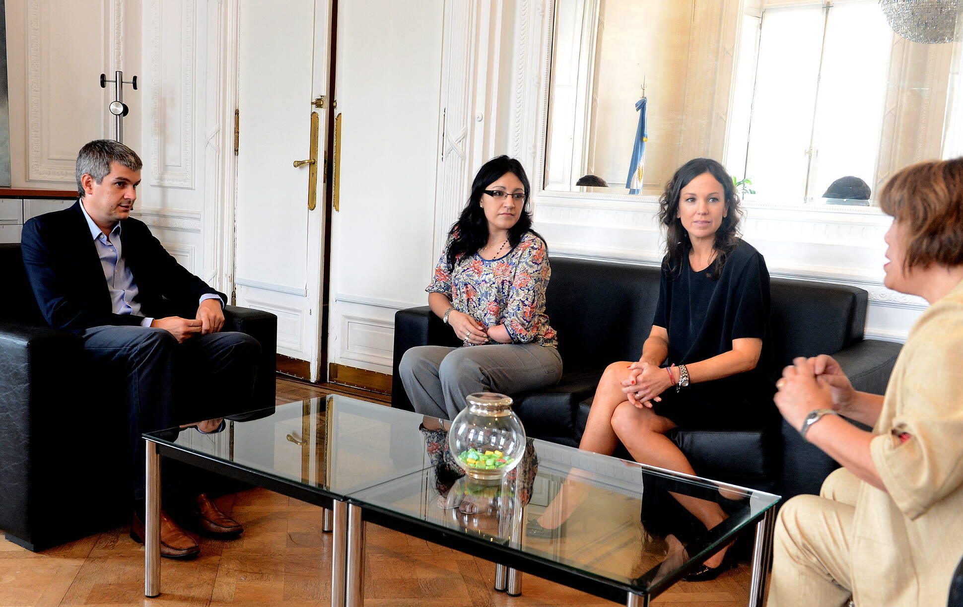 Marcos Peña, Carolina Stanley, Fabiana Tuñez y Yanina Basilico