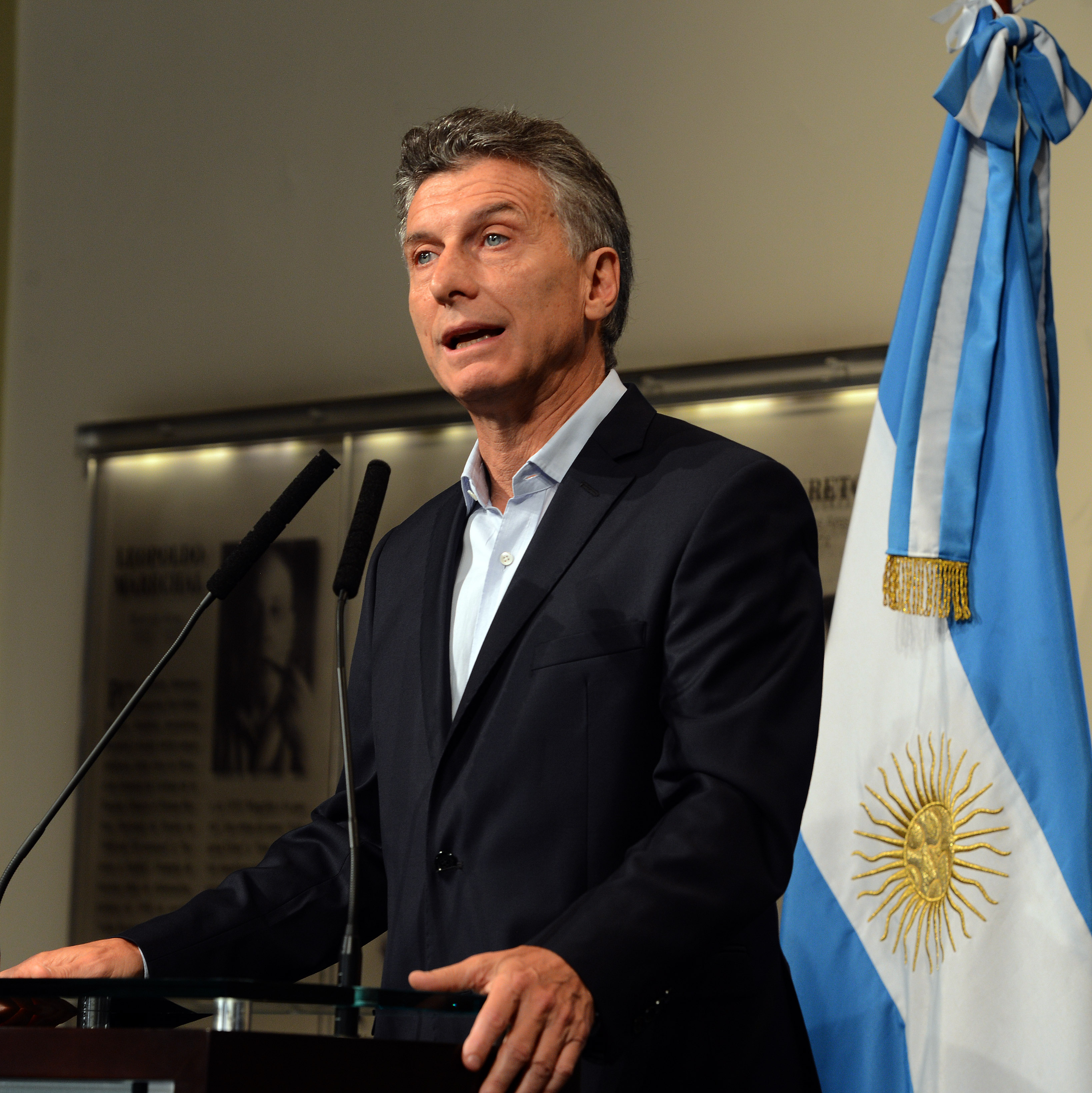 El Presidente brindó una  conferencia de prensa en Casa Rosada.