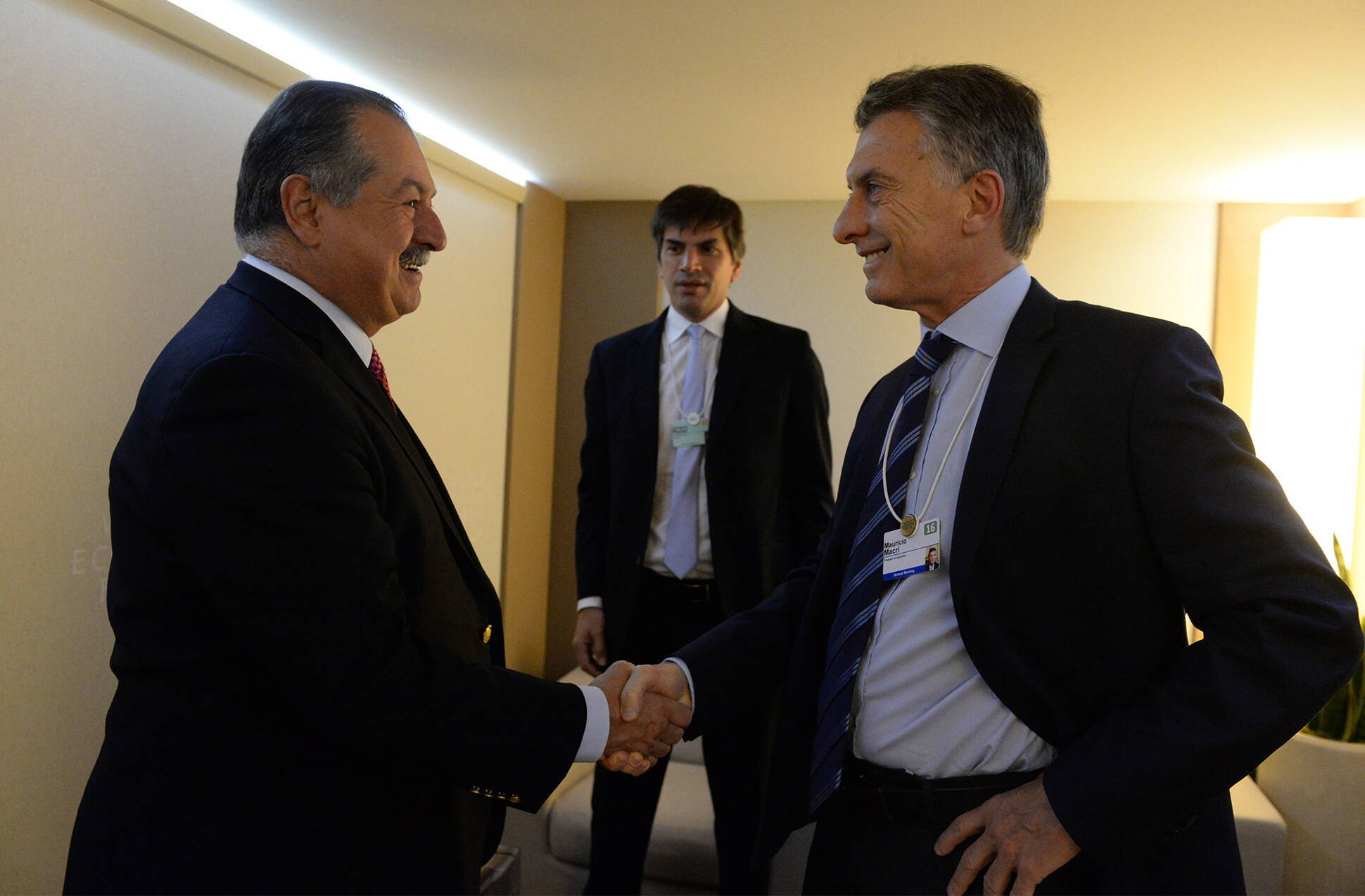 El presidente Macri se reunió con el titular de The Dow Chemical Company.