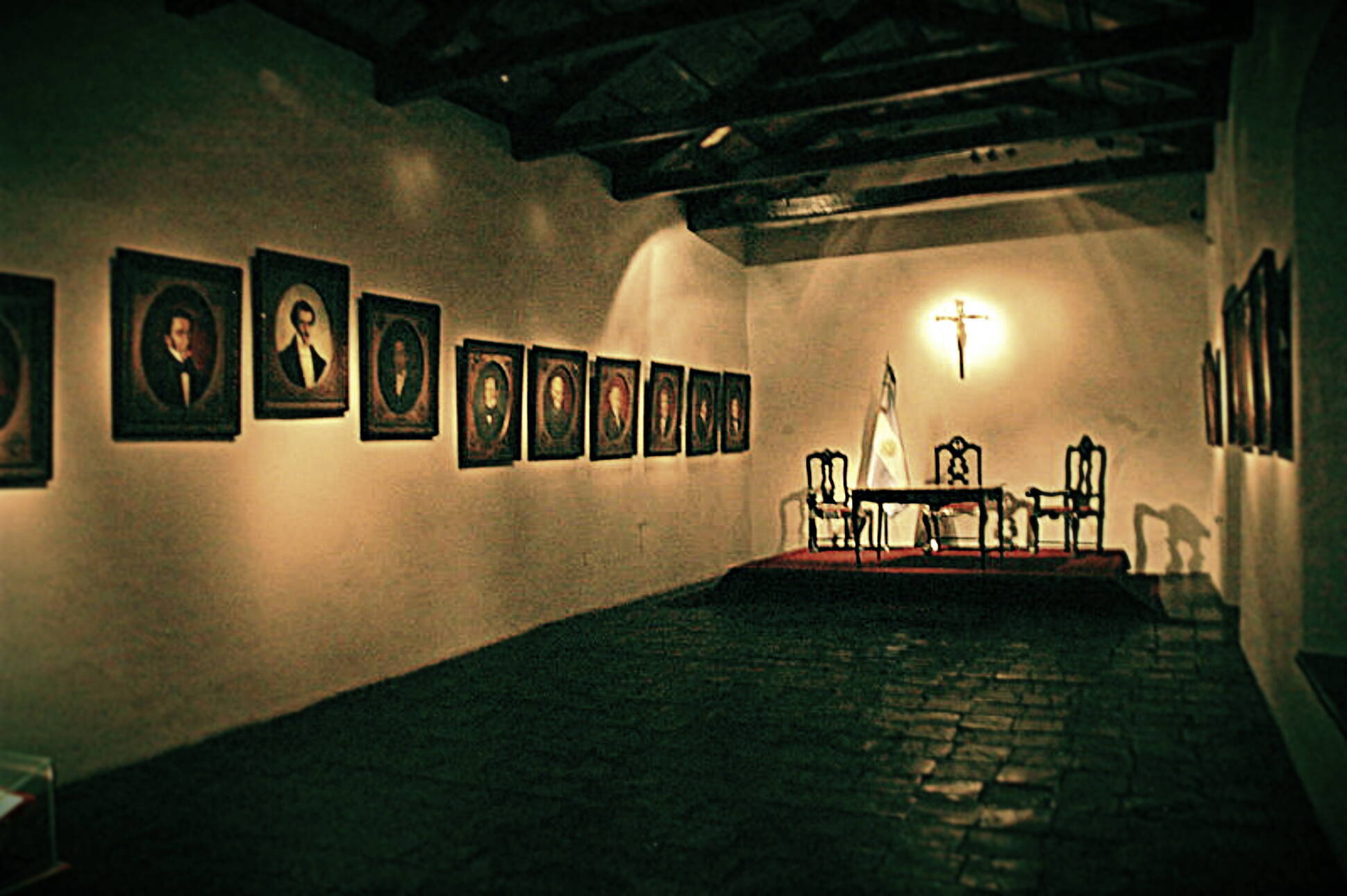 Interior de la casa histórica de Tucúman