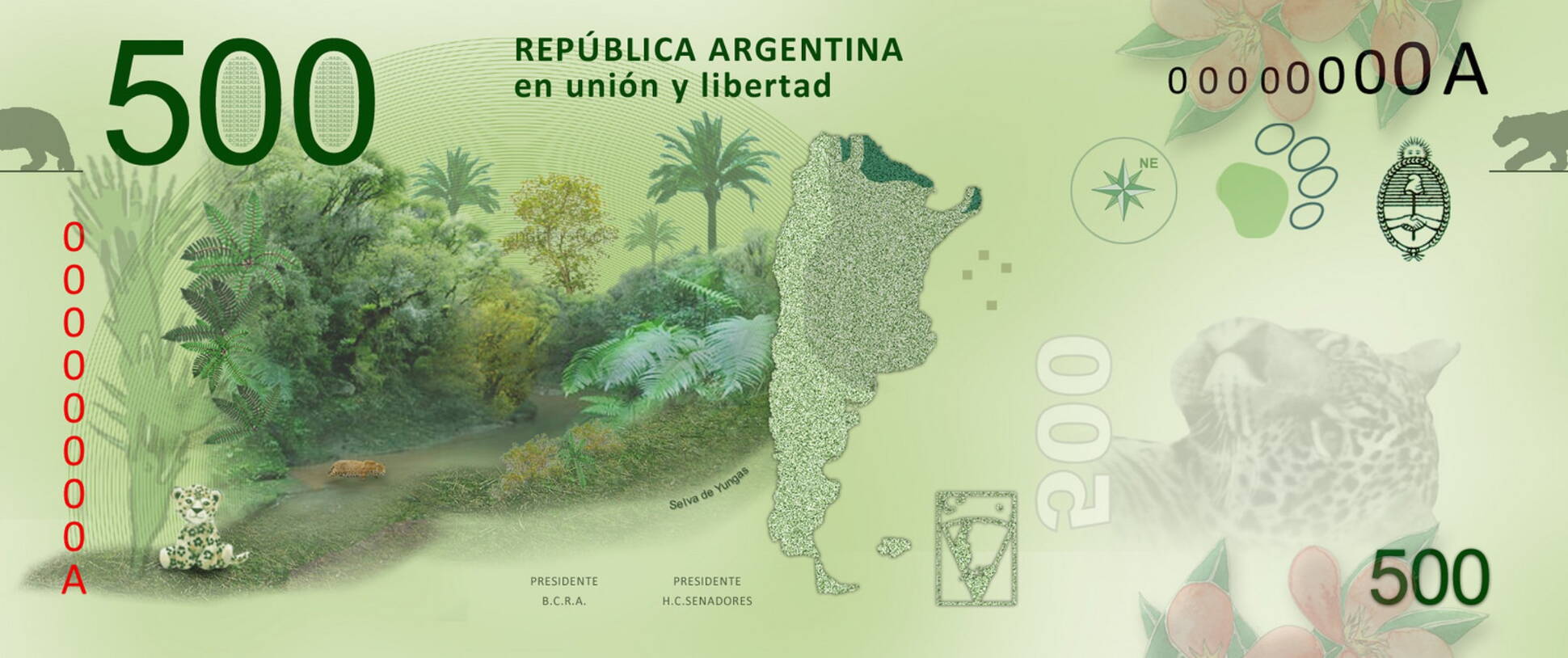 Así serán los billetes de 200 pesos