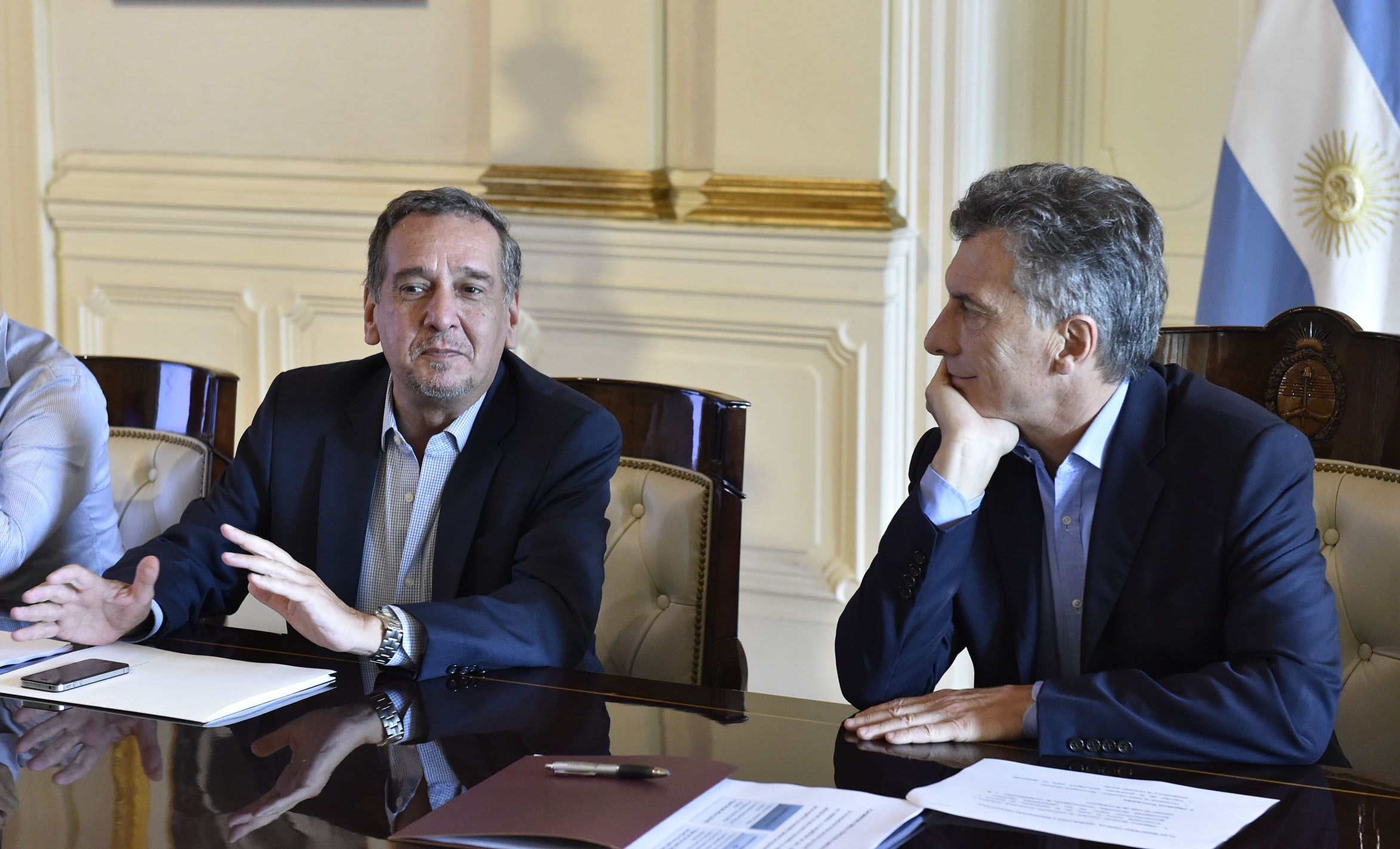 El presidente Mauricio Macri se reunió con el ministro Barañao