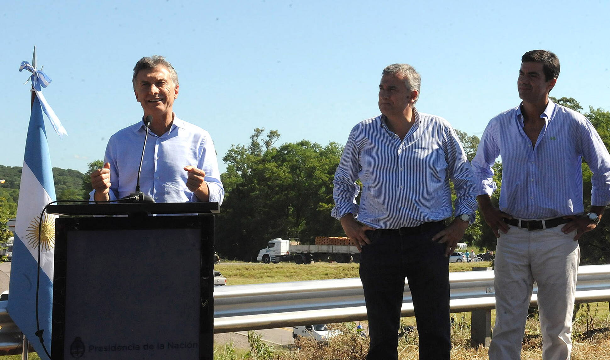 Mauricio Macri, Gerardo Morales y Juan Urtubey