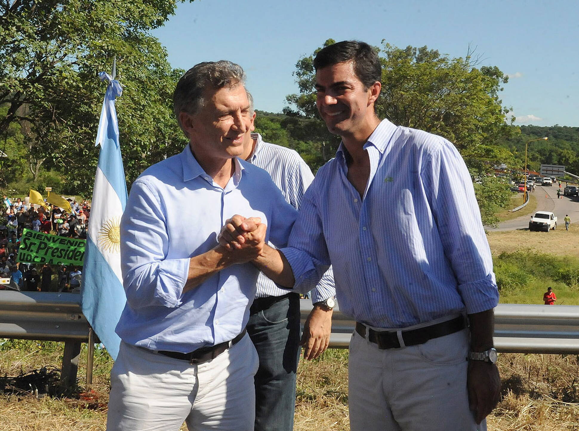 Mauricio Macri y Juan Urtubey en San Pedro, Jujuy