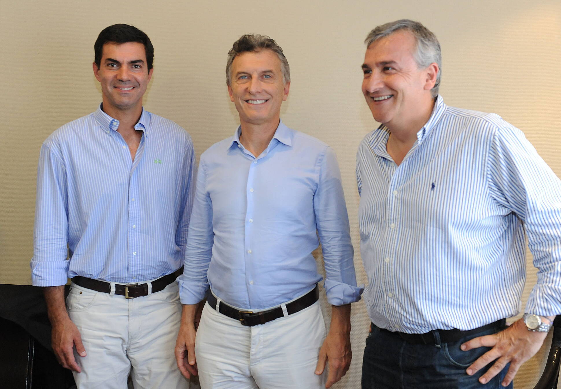 Mauricio Macri, Gerardo Morales y Juan Urtubey