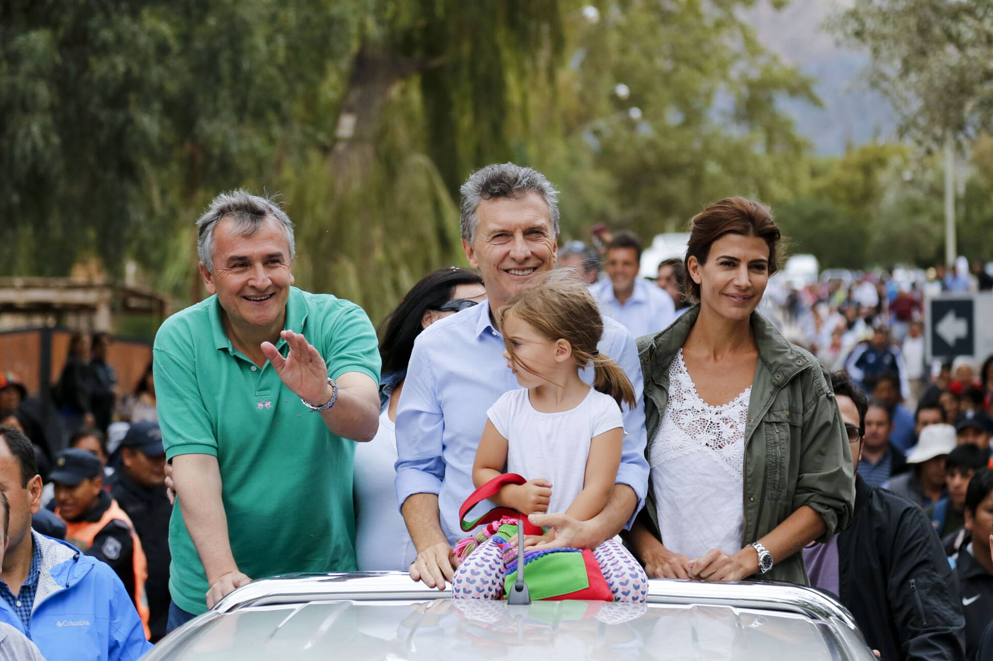 Mauricio Macri asistió al inicio del carnaval jujeño en Purmamarca