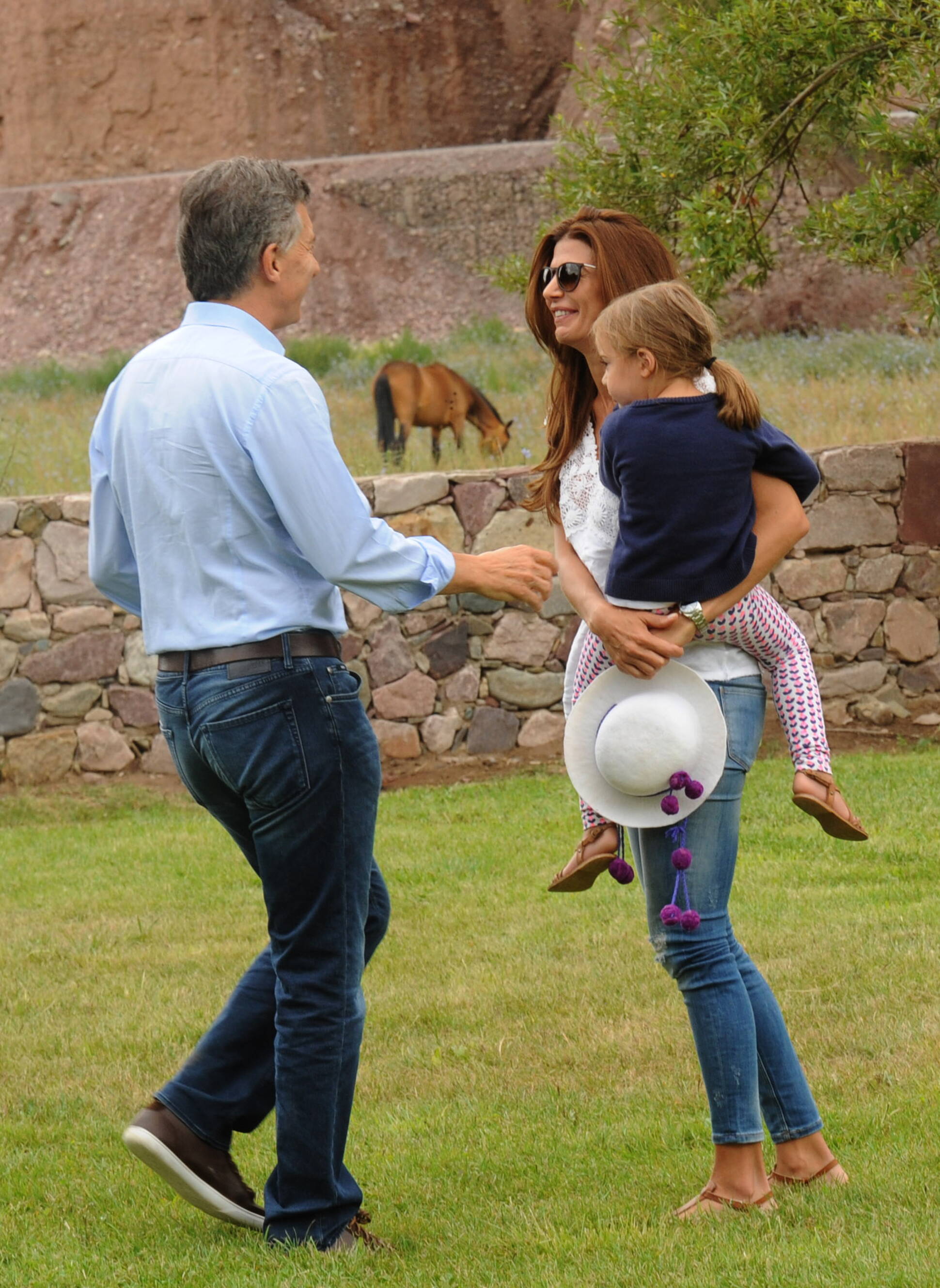 Mauricio Macri asistió al inicio del carnaval jujeño en Purmamarca