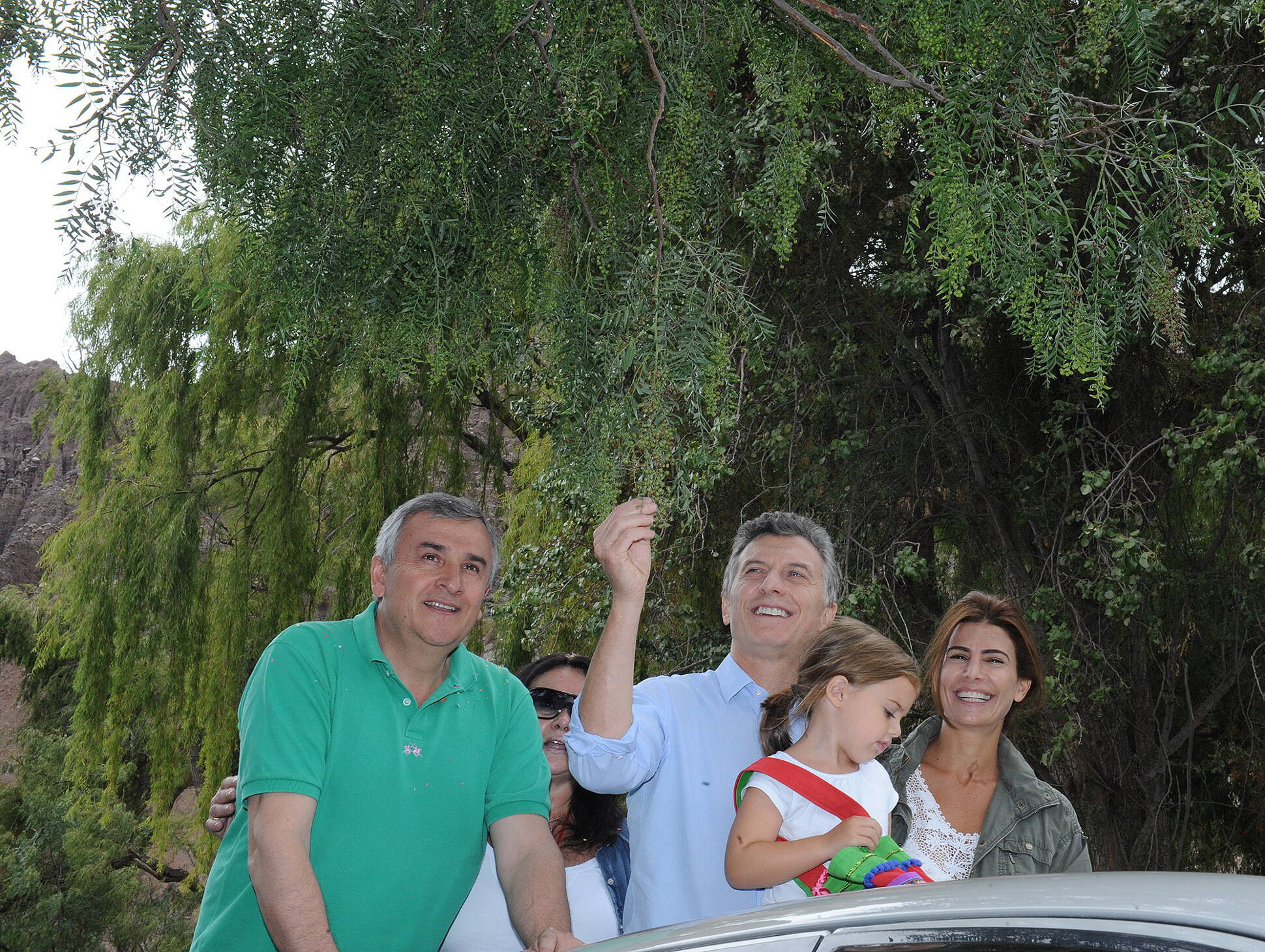 Mauricio Macri asistió al inicio del carnaval jujeño en Purmamarca
