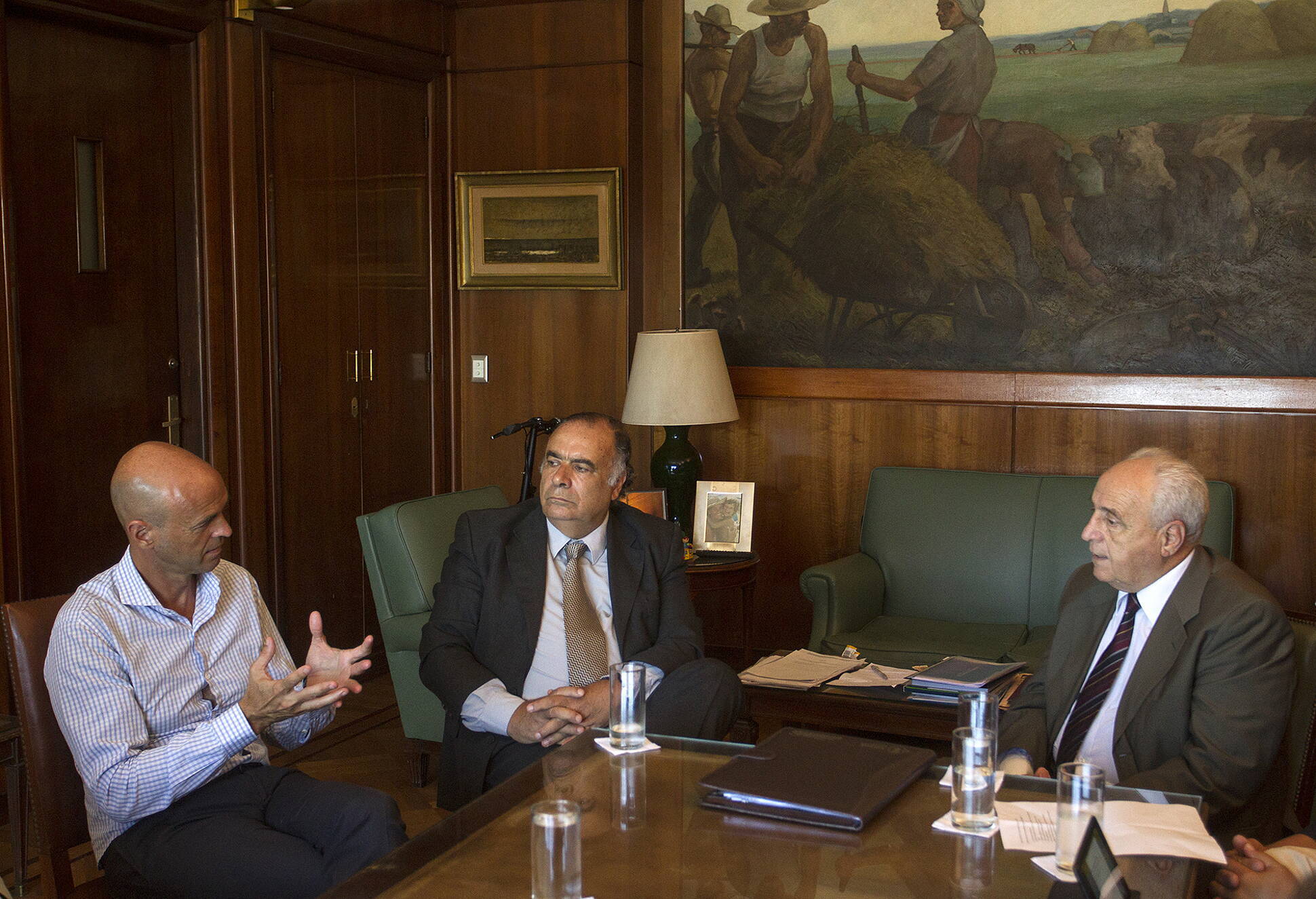 El ministro Dietrich se reunió con su par de Uruguay para acordar una política portuaria