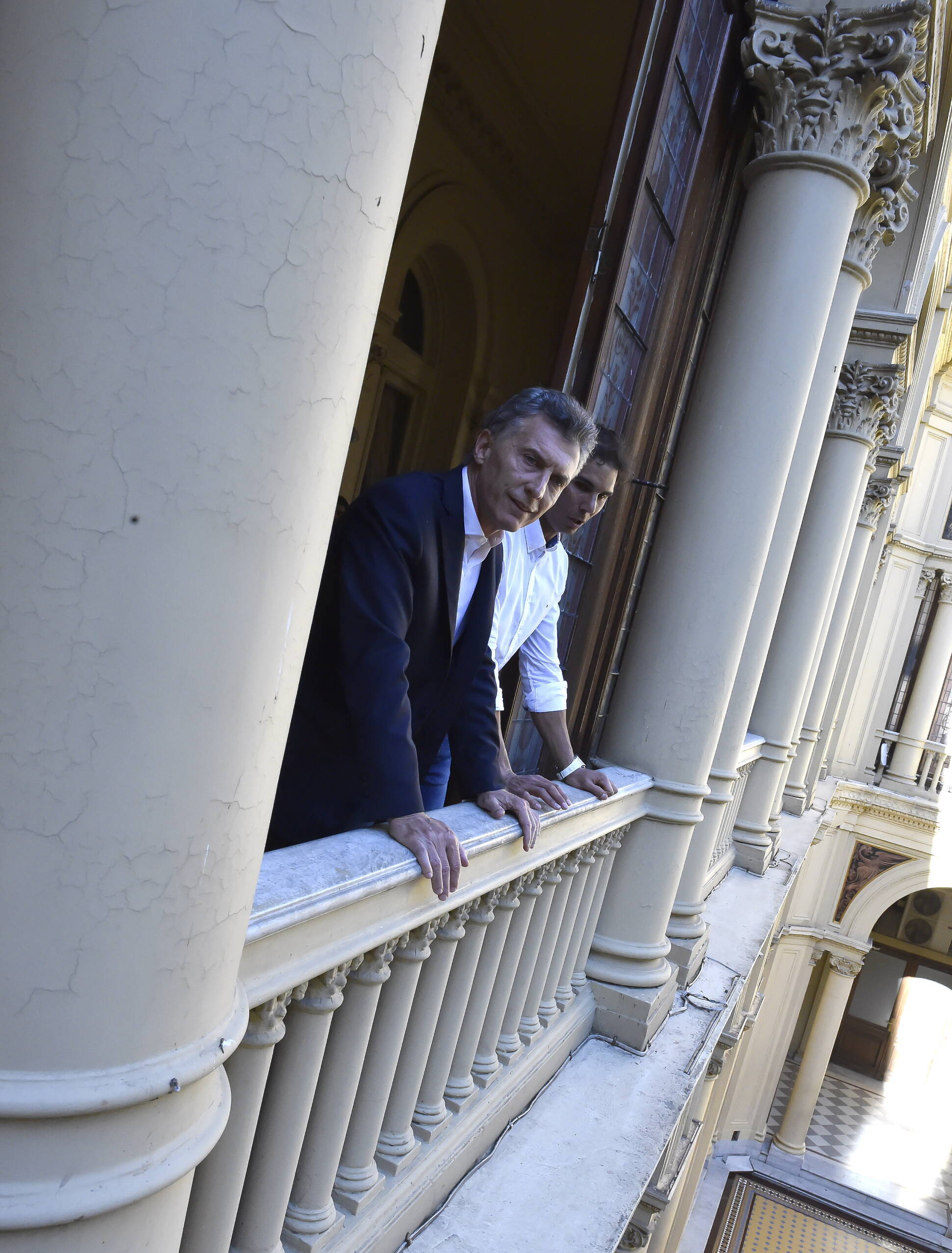 Mauricio Macri y Rafael Nadal en Casa Rosada