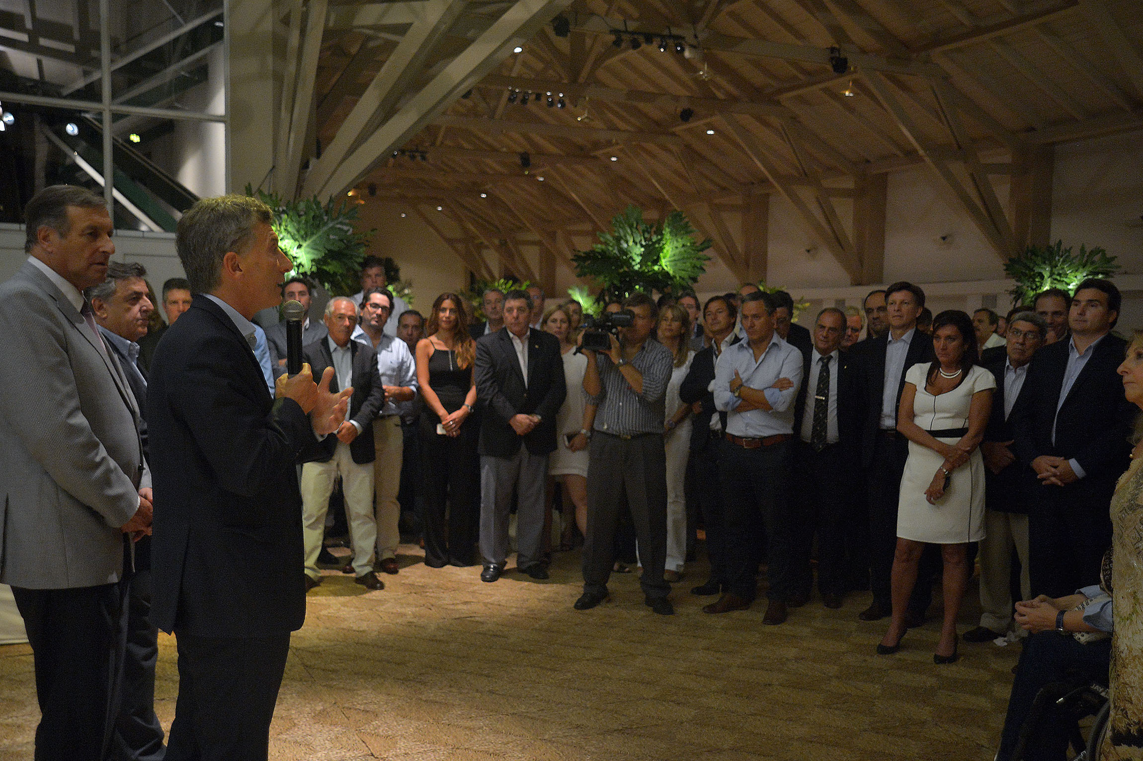 El Presidente se reunió con legisladores y funcionarios de Cambiemos en Olivos.