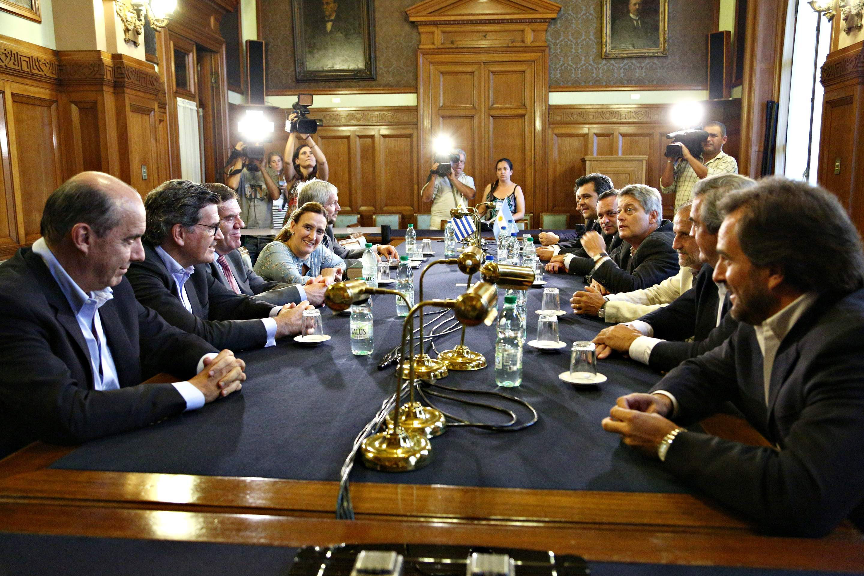 La Vicepresidenta se reunió con el Presidente de Uruguay.