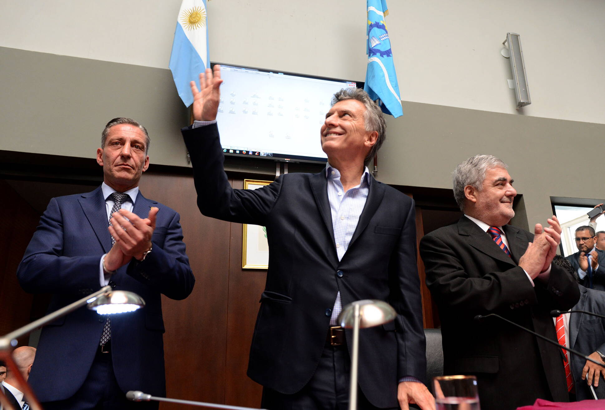 Macri anunció obras para Chubut